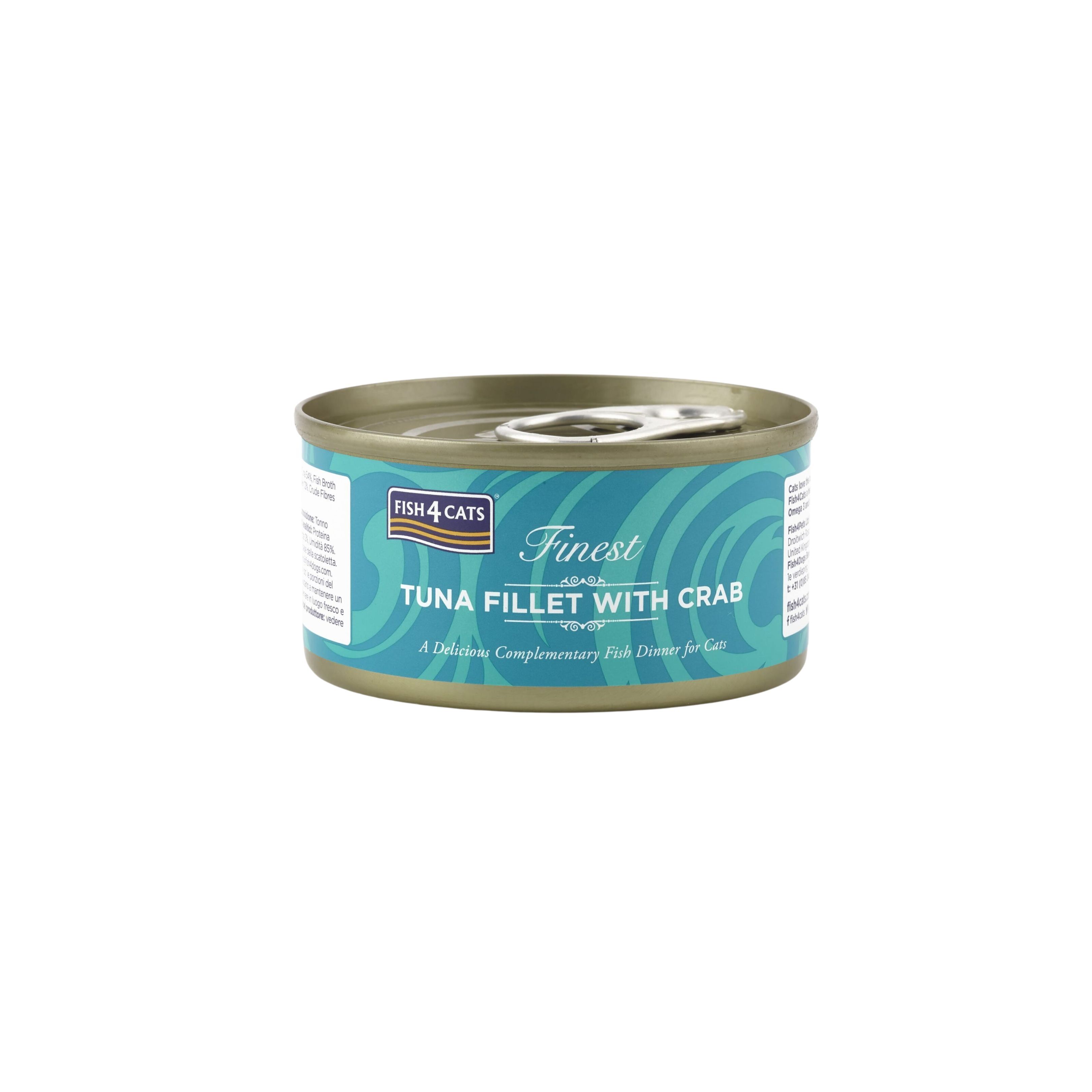 Fish4Cats Finest  吞拿魚柳蟹肉 70g