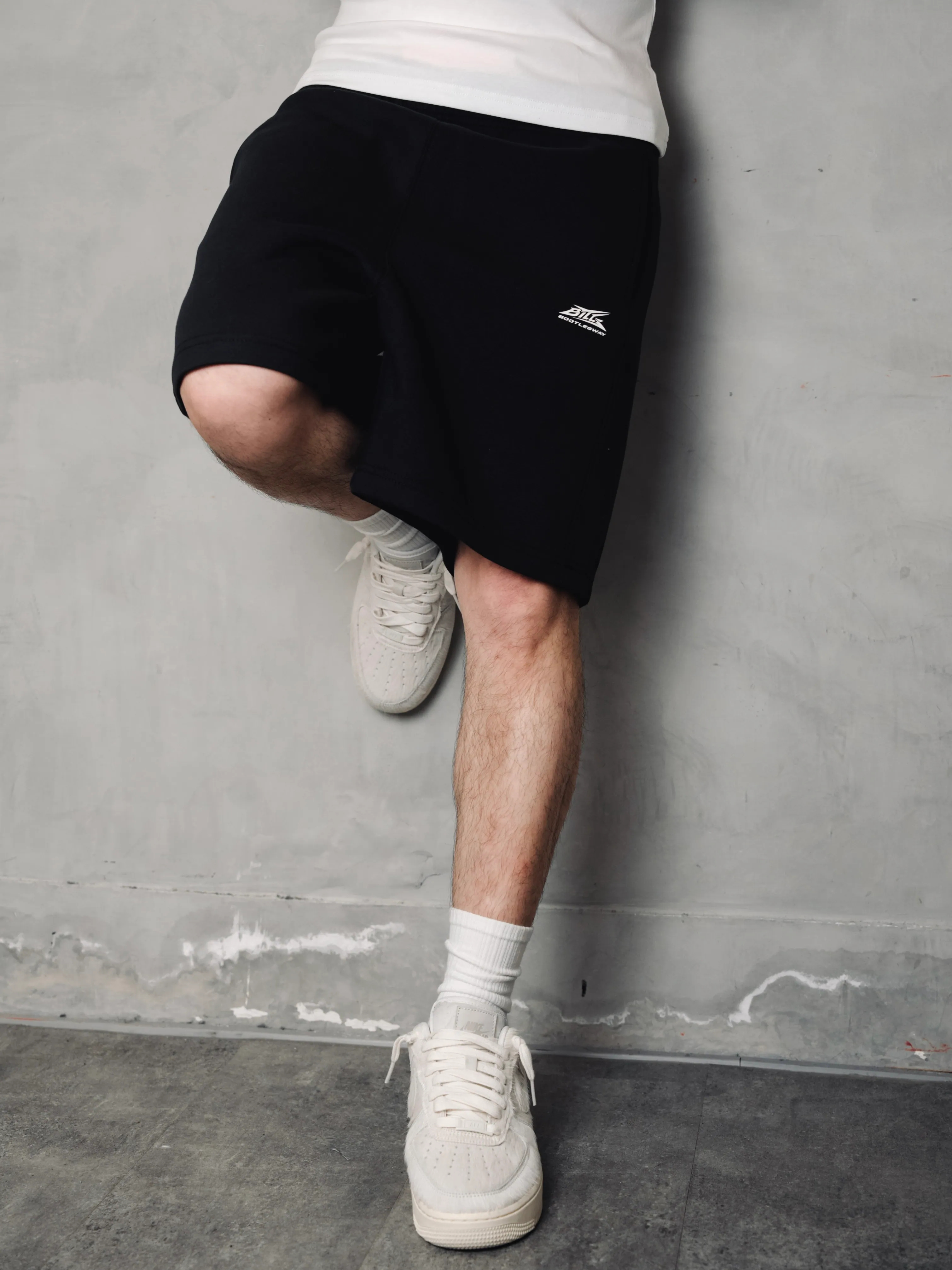 Bootlegway｜BTLG Premium Cozy Shorts (Black)