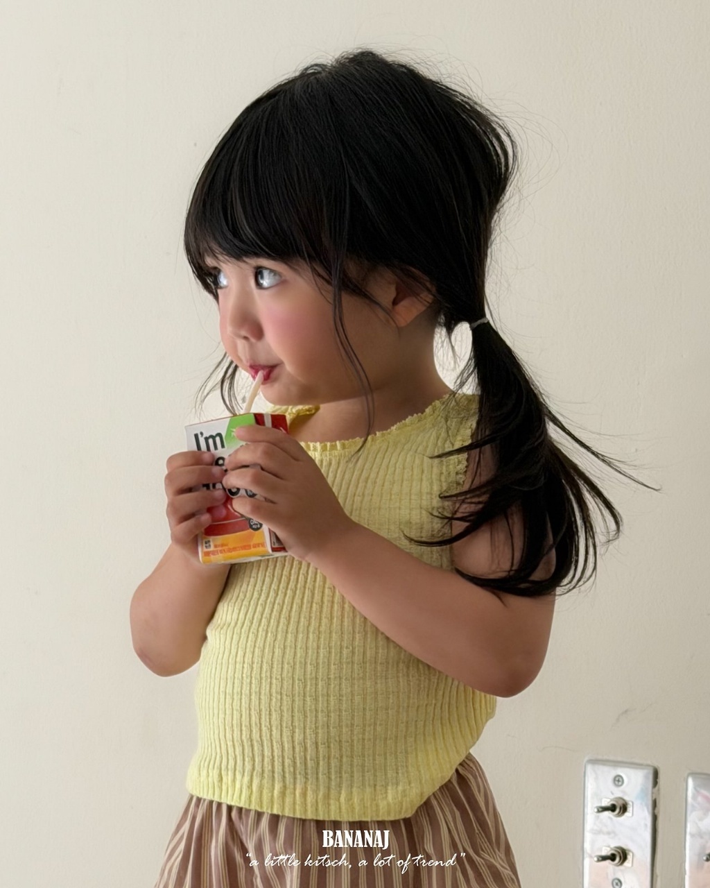 正韓夏Banana.J 三色捲邊背心