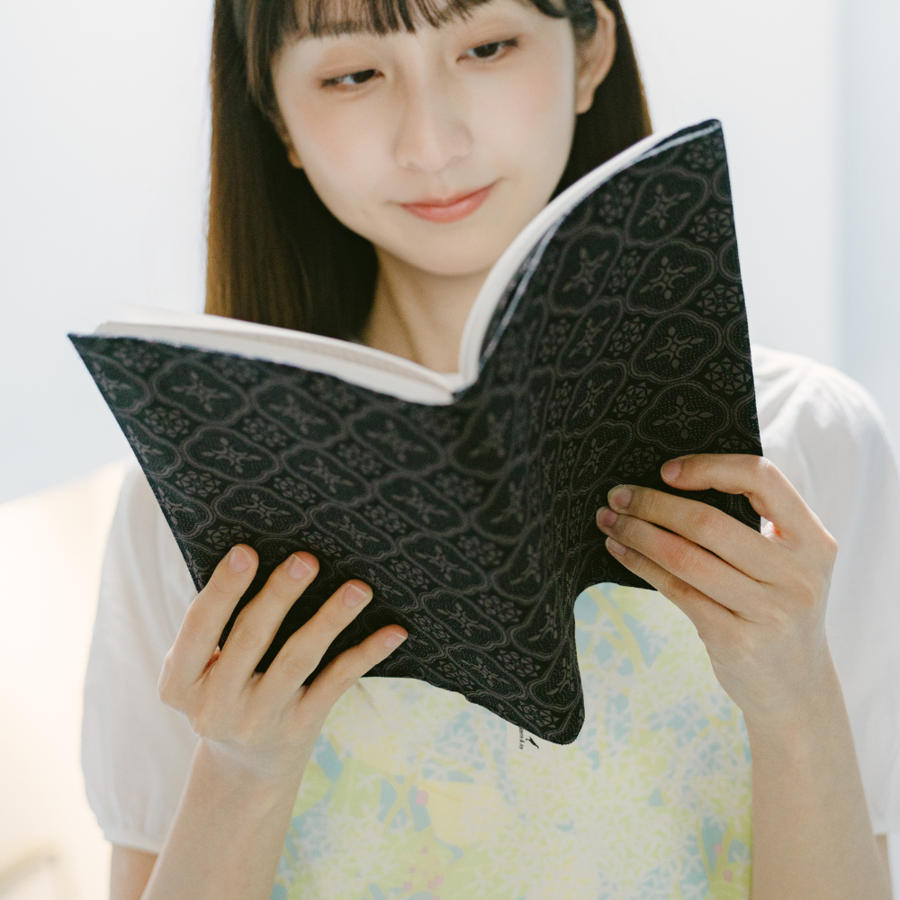 25K 布書衣/玻璃海棠/紳士黑色