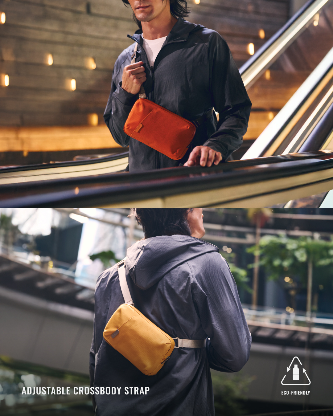 UNIQ Arden Voyage Sling rPET 輕巧防撕裂斜背包 (1.5L)
