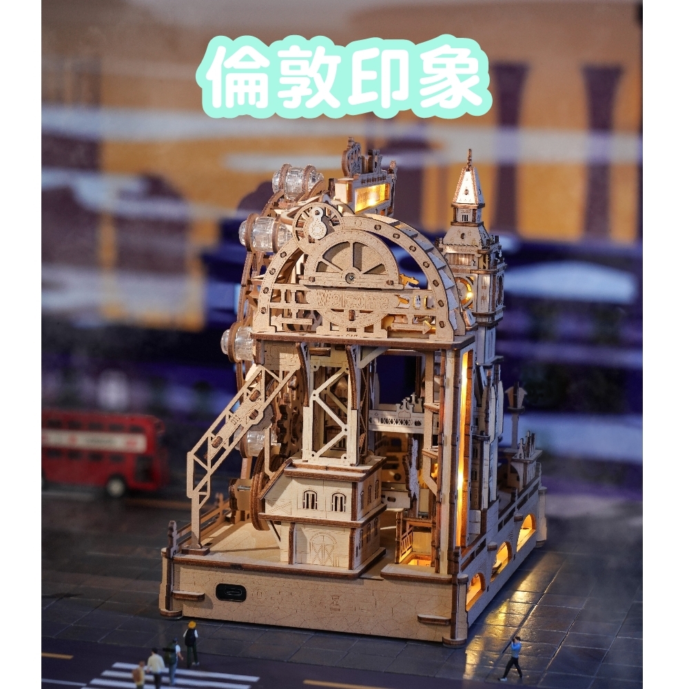 DIY袖珍小屋_【EGB01】Rolife若來_倫敦印象