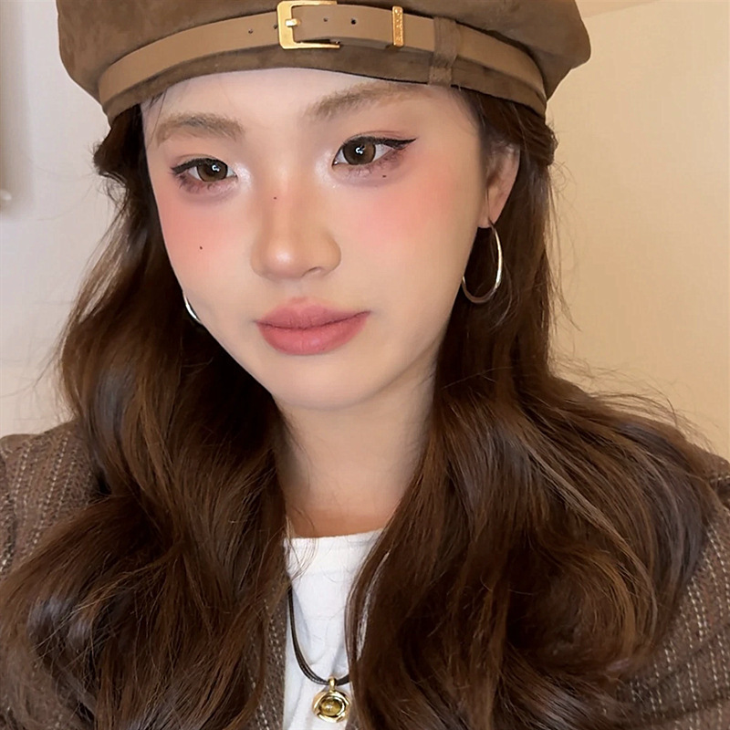 水滴狀簡約 小臉耳環(金/銀)