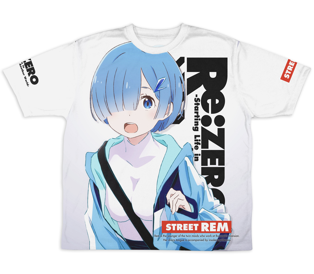 ﾚﾑ 冷感両面ﾌﾙｸﾞﾗﾌｨｯｸTｼｬﾂ ｽﾄﾘｰﾄﾌｧｯｼｮﾝVer. COSPA 070626