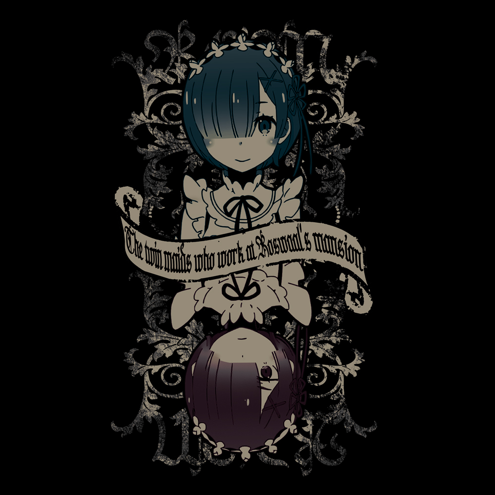 ﾗﾑ&ﾚﾑ Tｼｬﾂ Ver.2.0/BLACK COSPA 070626