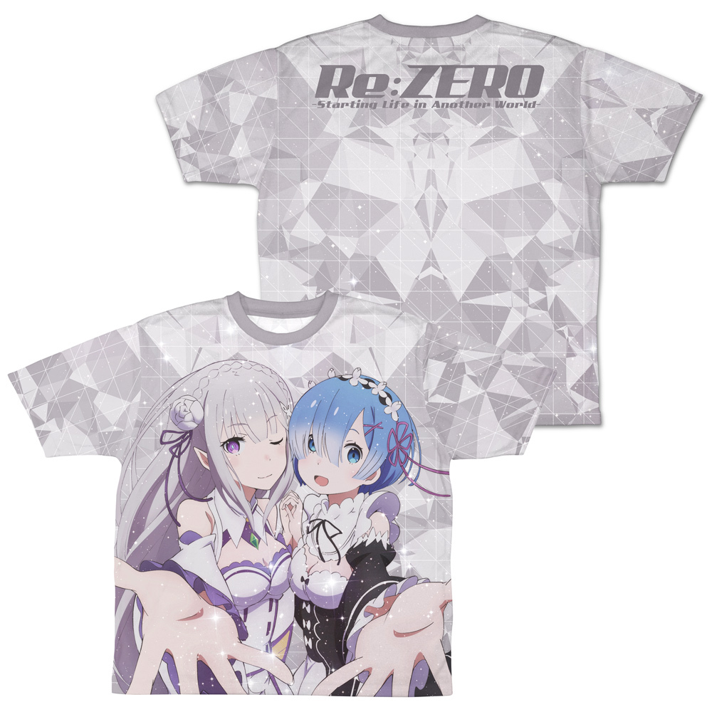 ｴﾐﾘｱ&ﾚﾑ 両面ﾌﾙｸﾞﾗﾌｨｯｸTｼｬﾂ COSPA 070626