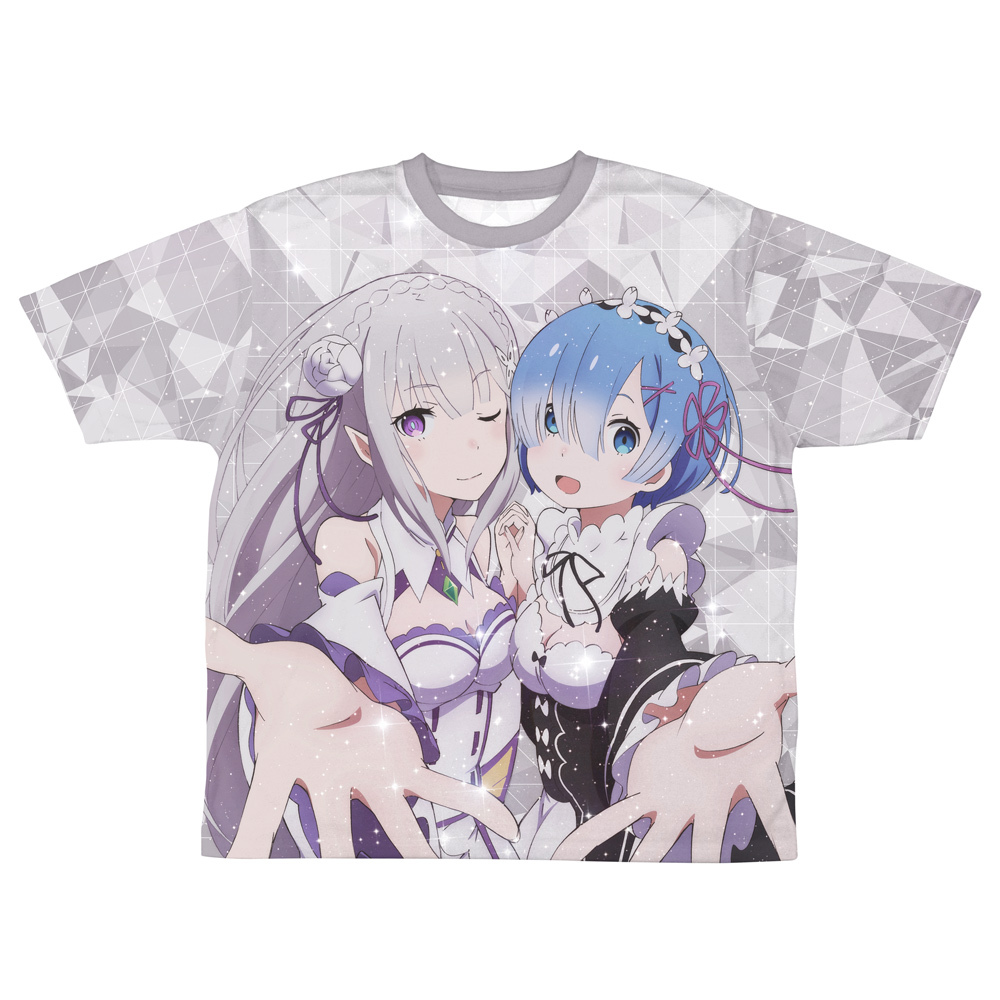 ｴﾐﾘｱ&ﾚﾑ 両面ﾌﾙｸﾞﾗﾌｨｯｸTｼｬﾂ COSPA 070626