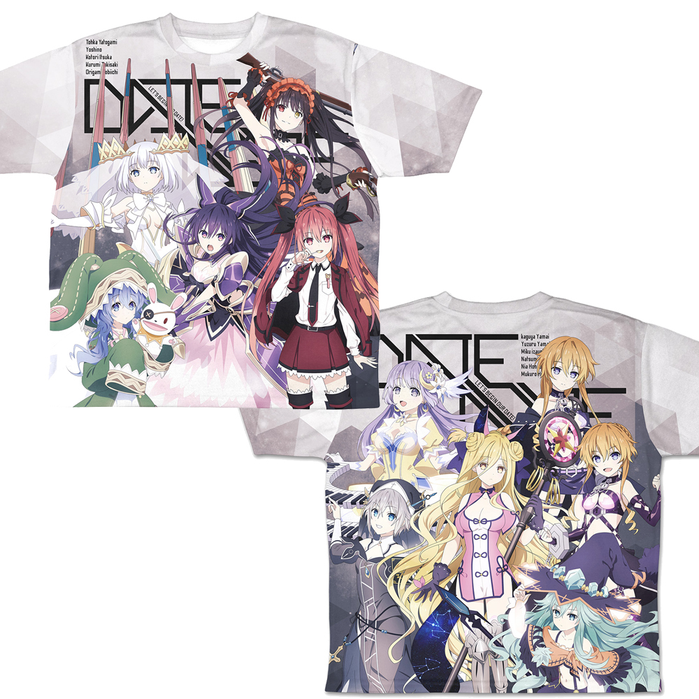 ﾃﾞｰﾄ･ｱ･ﾗｲﾌﾞIV ﾋﾛｲﾝ集合 両面ﾌﾙｸﾞﾗﾌｨｯｸTｼｬﾂ COSPA 070626