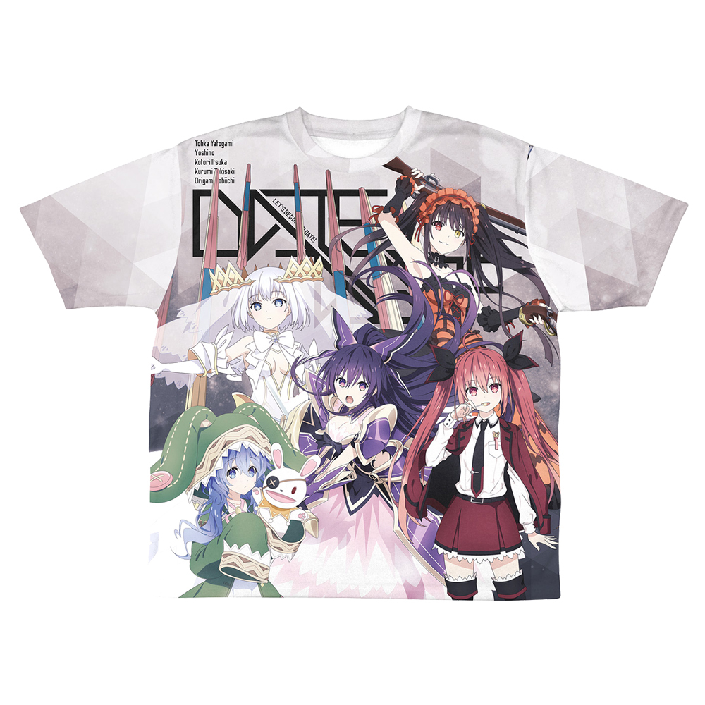 ﾃﾞｰﾄ･ｱ･ﾗｲﾌﾞIV ﾋﾛｲﾝ集合 両面ﾌﾙｸﾞﾗﾌｨｯｸTｼｬﾂ COSPA 070626