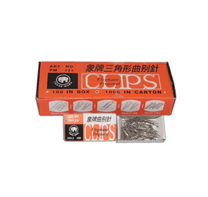ELEPHANT 123 - #3 PAPER CLIP (TRI) 501902000