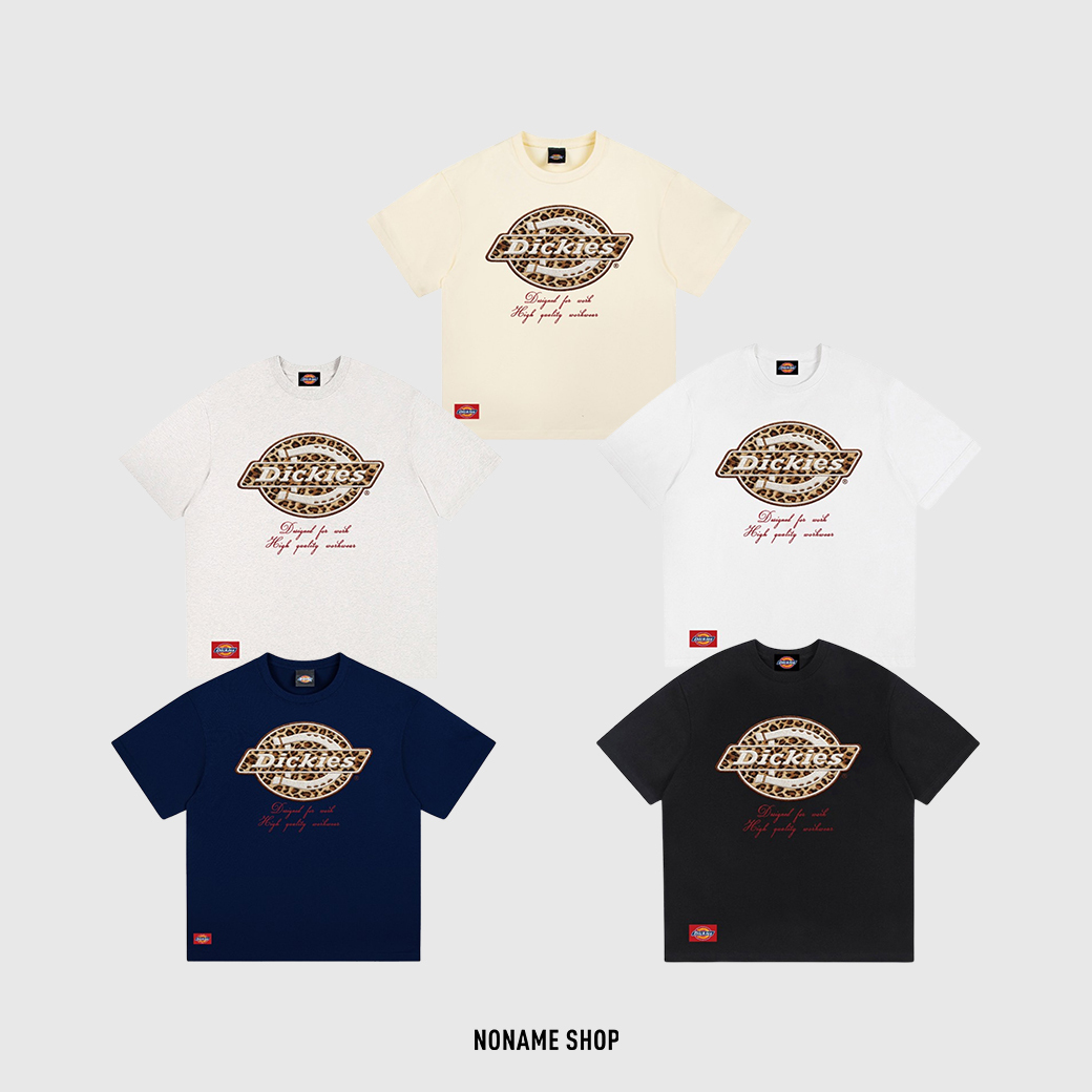 DICKIES 美式 復古 豹紋 布章 LOGO 五色 (男款)