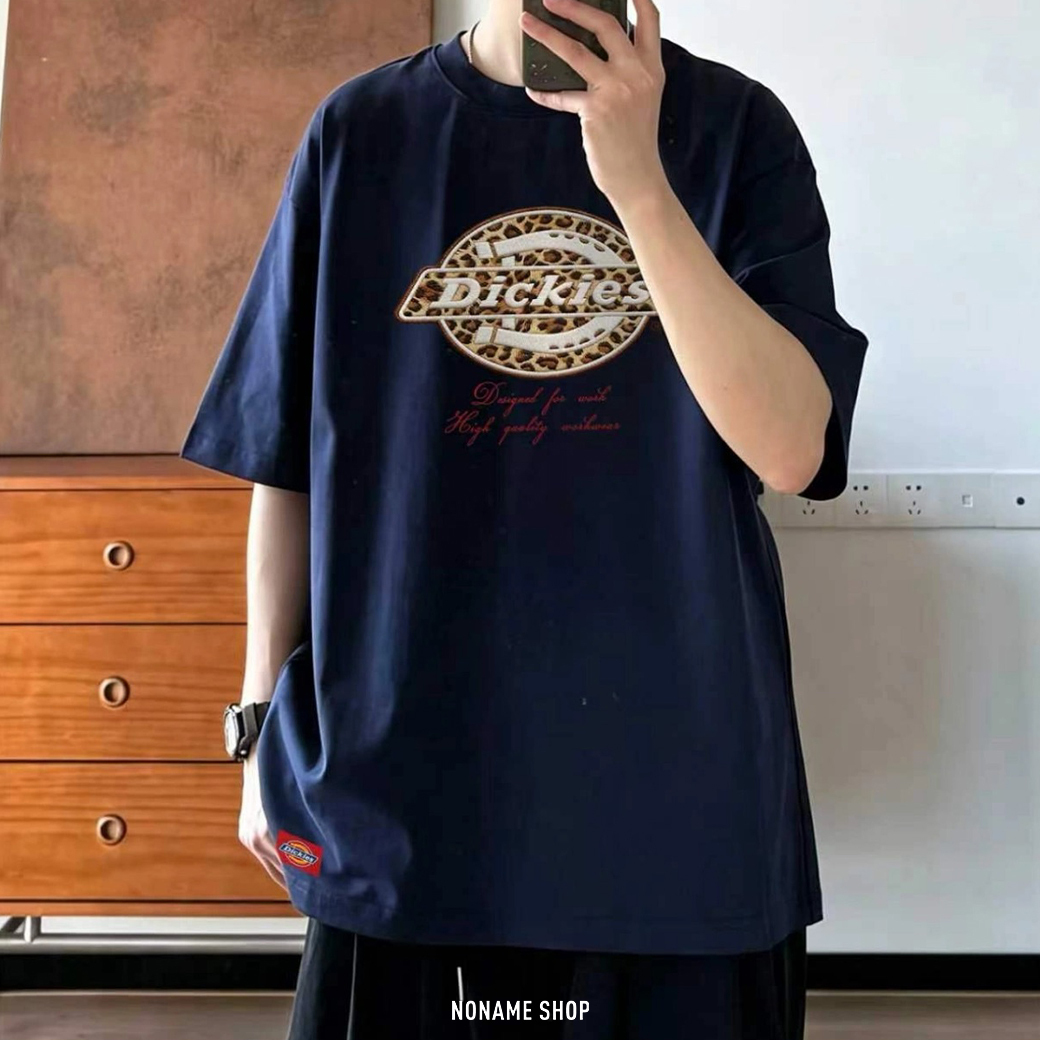 DICKIES 美式 復古 豹紋 布章 LOGO 五色 (男款)