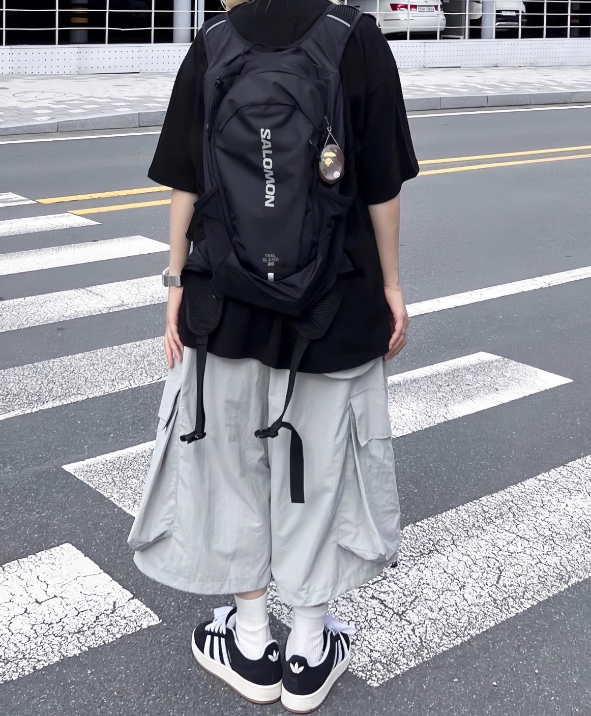〈超輕神包🖤〉Salomon Trailblazer 男女通用健行包 登山包 筆電包  10L  20L 黑