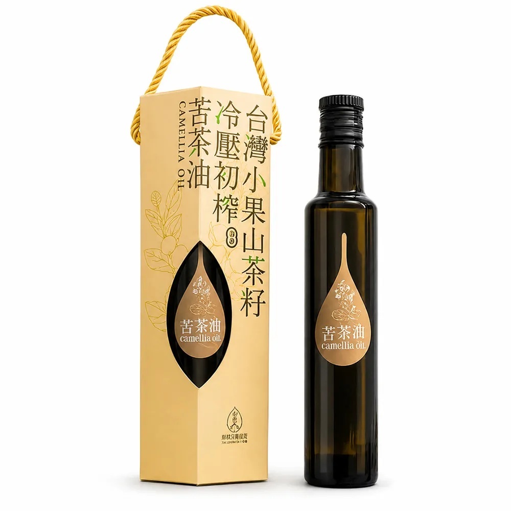 赤柯山｜台灣小果山茶籽冷壓初榨苦茶油
