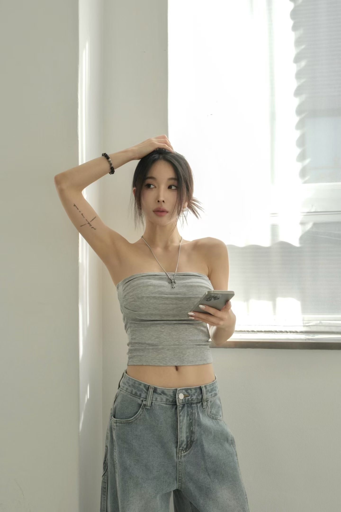 胸抓皺平口Bratop (六色)
