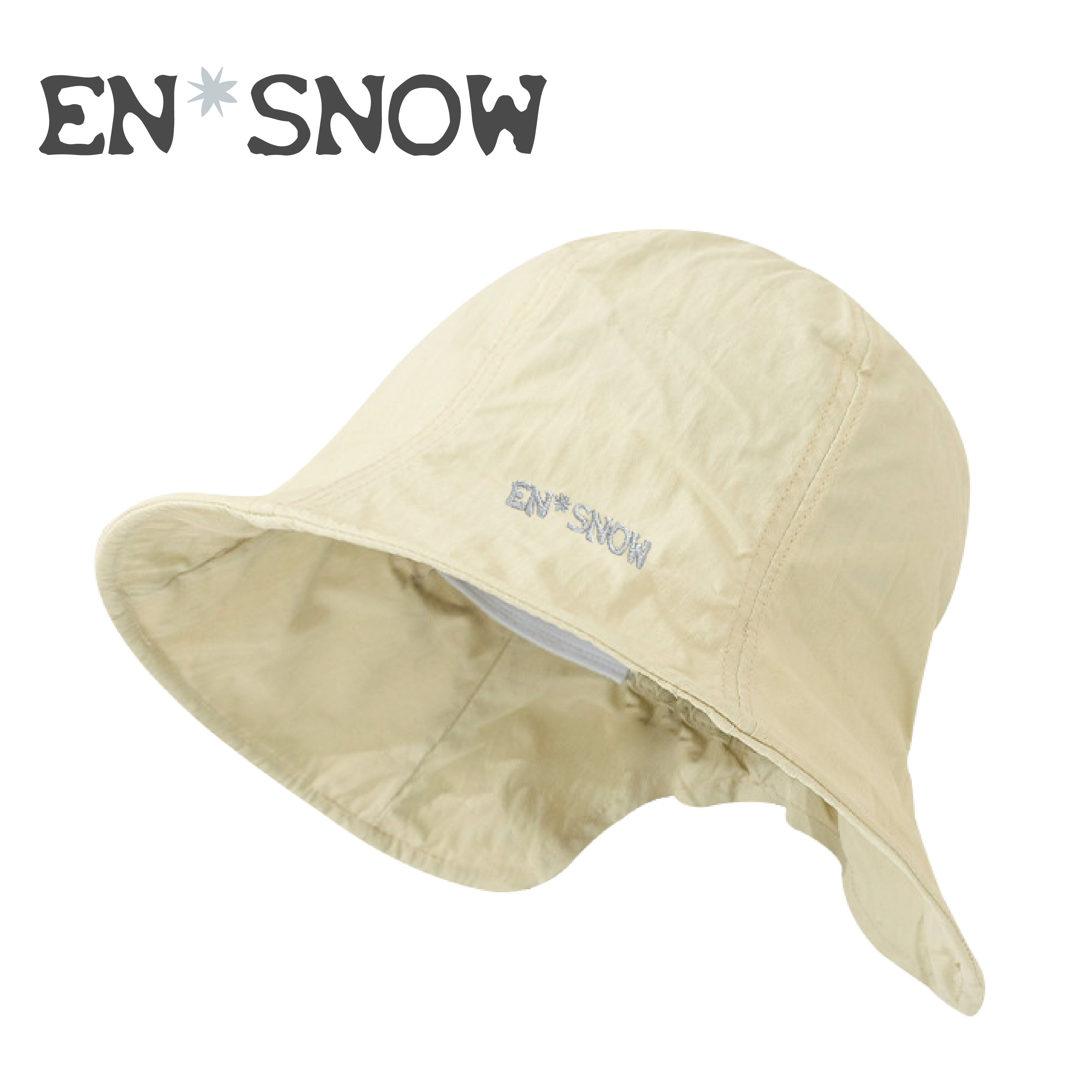 En'Snow × 簡約可收摺捲捲帽 (2色) 40ES0313