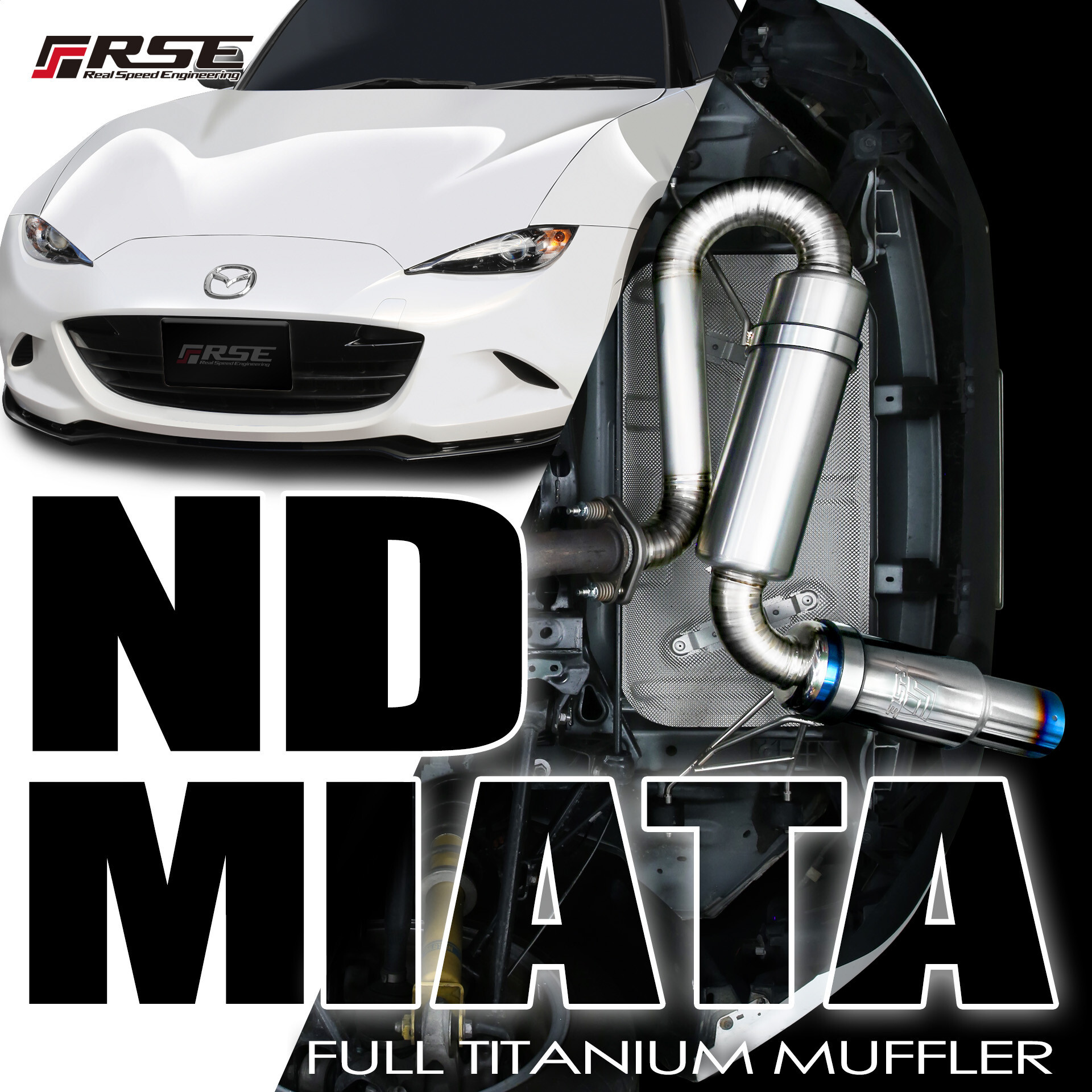 RSE 鈦金屬排氣管 MAZDA MX-5 ND 2016-