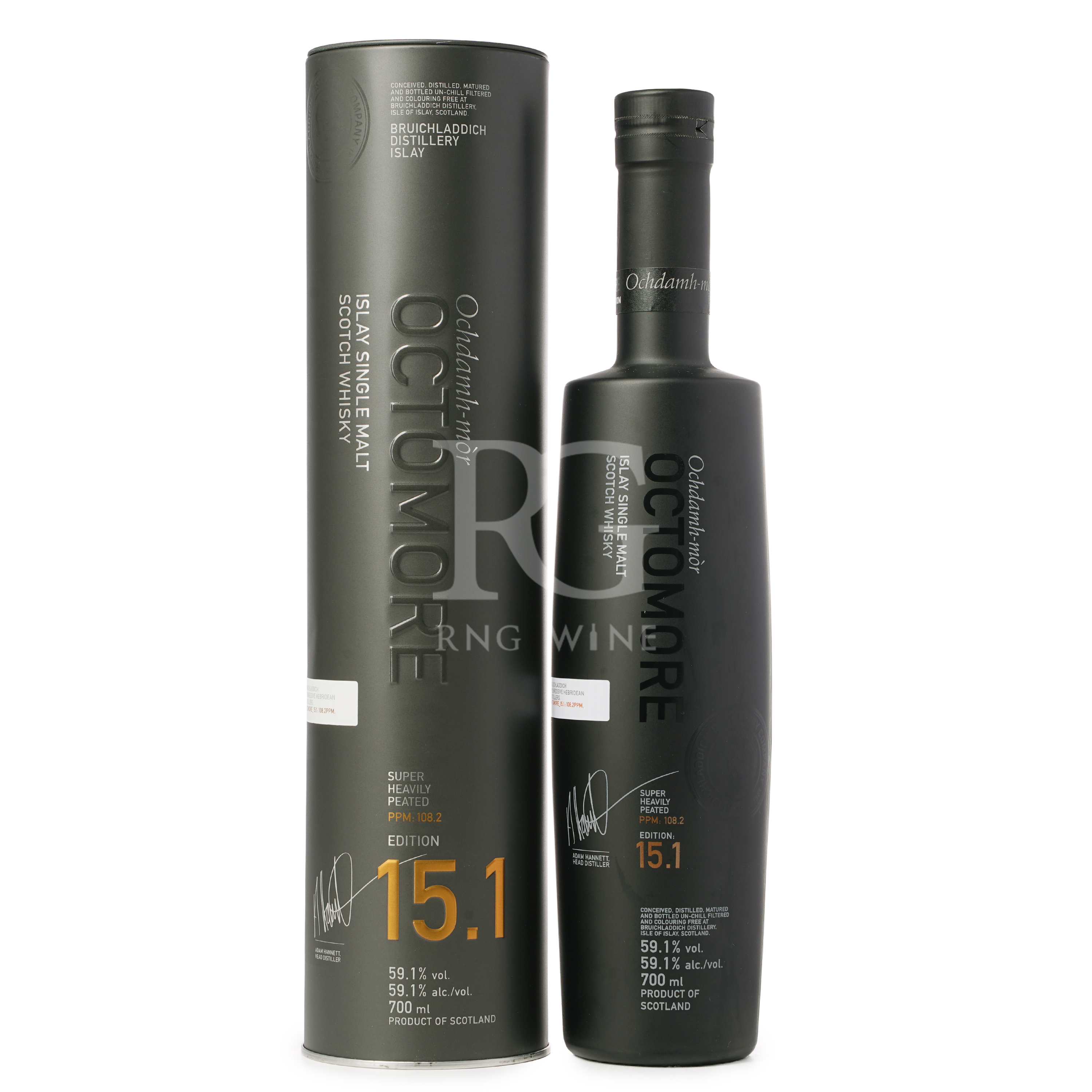 Bruichladdich Octomore Edition 15.1 Super Heavily Peated Single Malt Scotch Whisky
