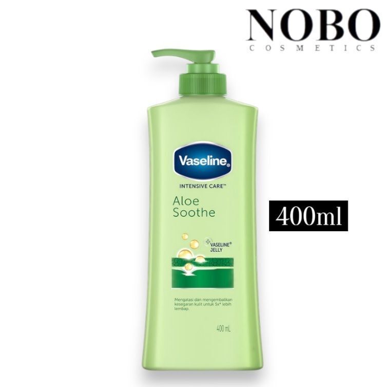 凡士林 - Aloe Soothe 蘆薈深層修護保濕身體乳 400ml (平行進口)