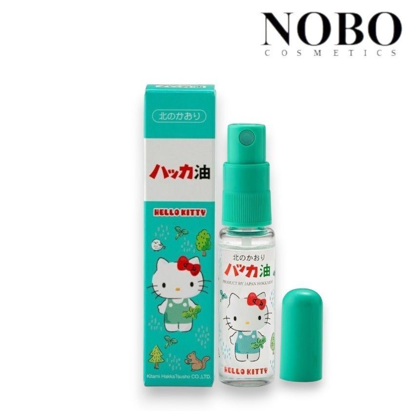 北海道北見限定 - Hello Kitty 薄荷提神清凉油噴霧 11.5ml (平行進口)