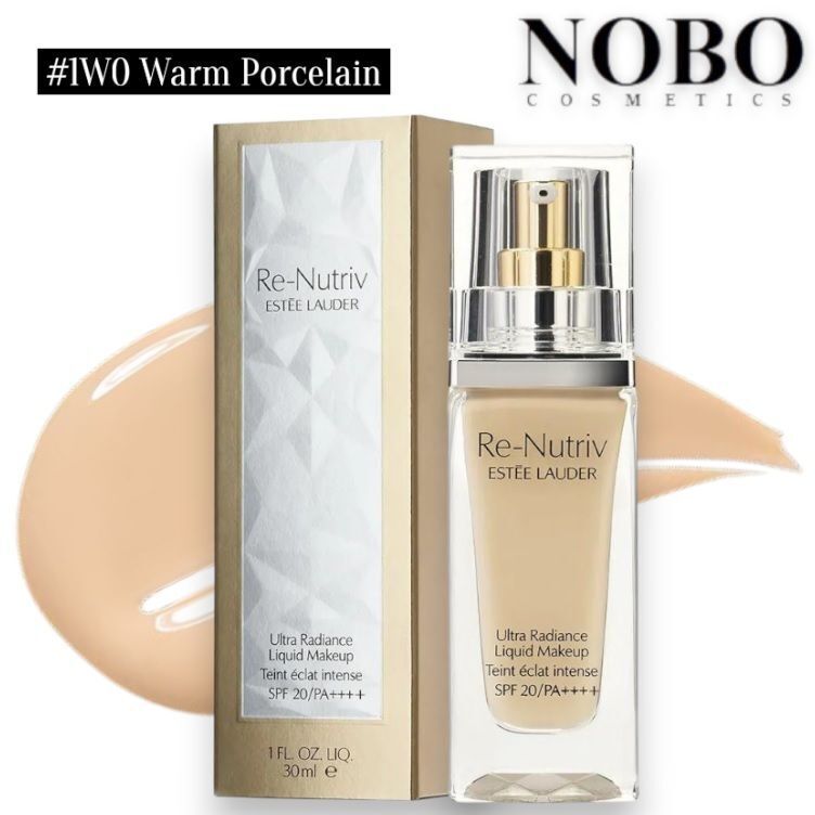 雅詩蘭黛 - Re-Nutriv 極緻鑽亮粉底液 #1W0 Warm Porcelain Spf20 /Pa++++ 30ml (平行進口)