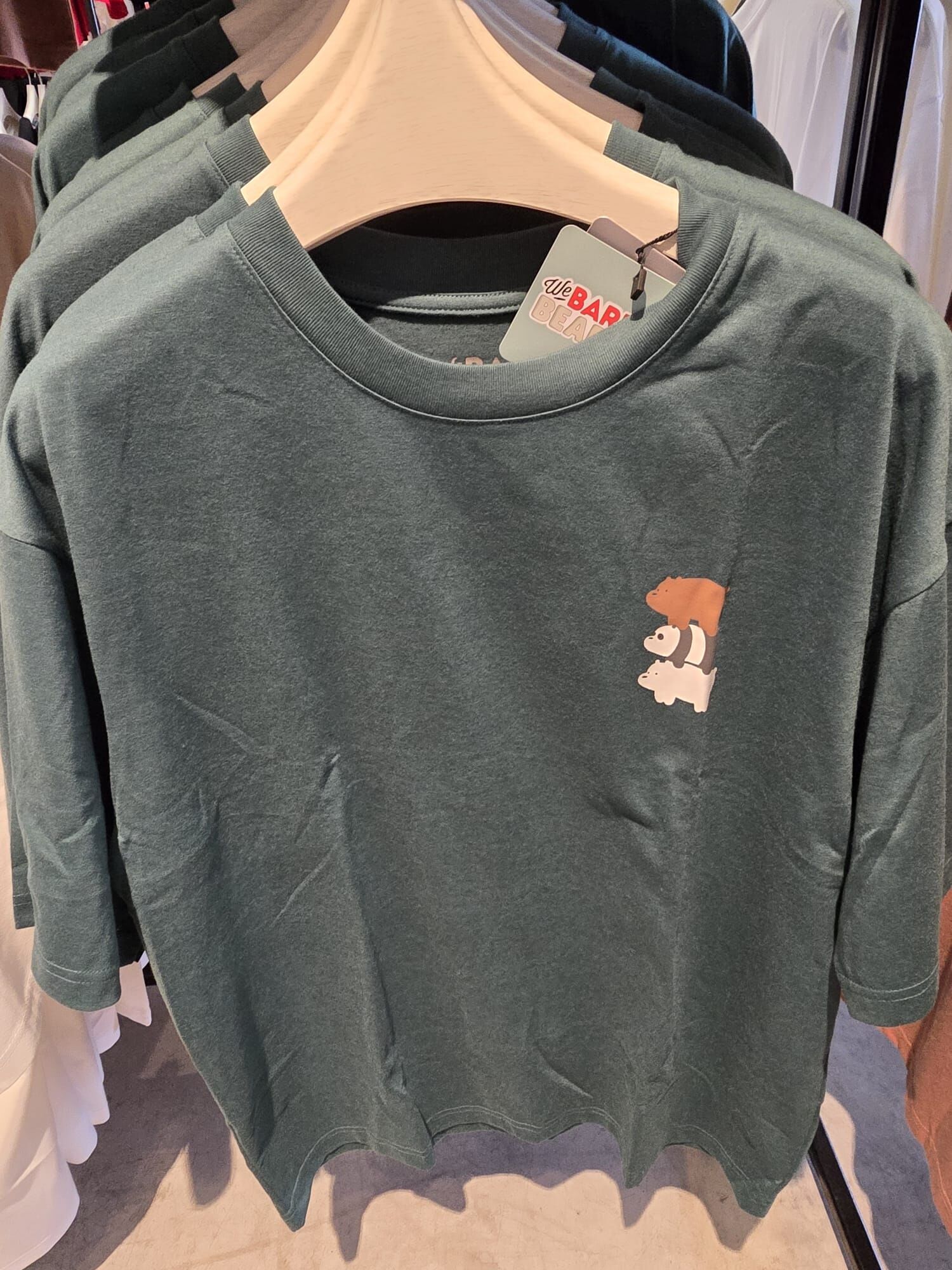 【直播】LX062220 We Bare Bears 短袖上衣(8FBBMT5058)