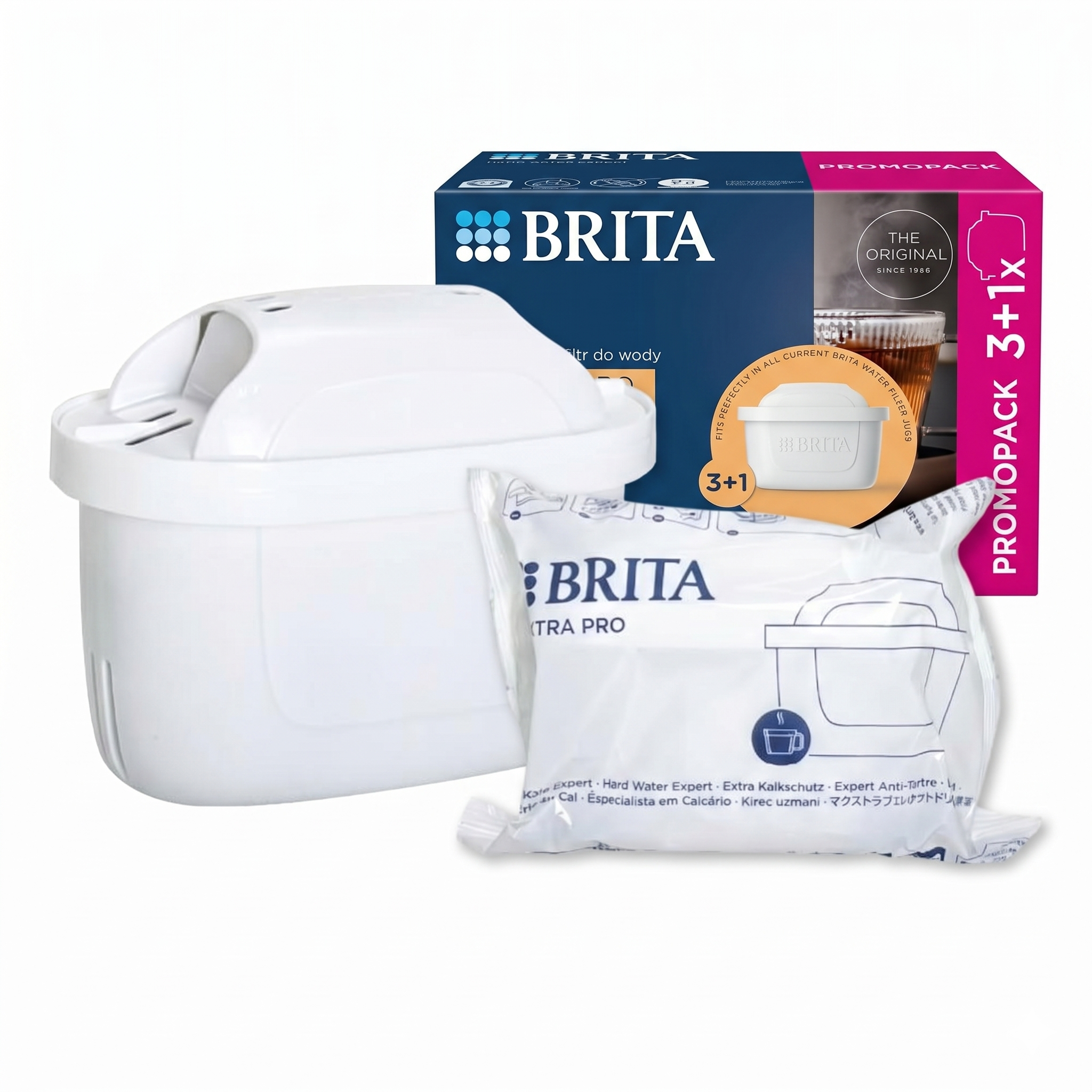【德國 BRITA】MAXTRA Pro Limescale Expert 去水垢濾芯 4入一盒（德國製）
