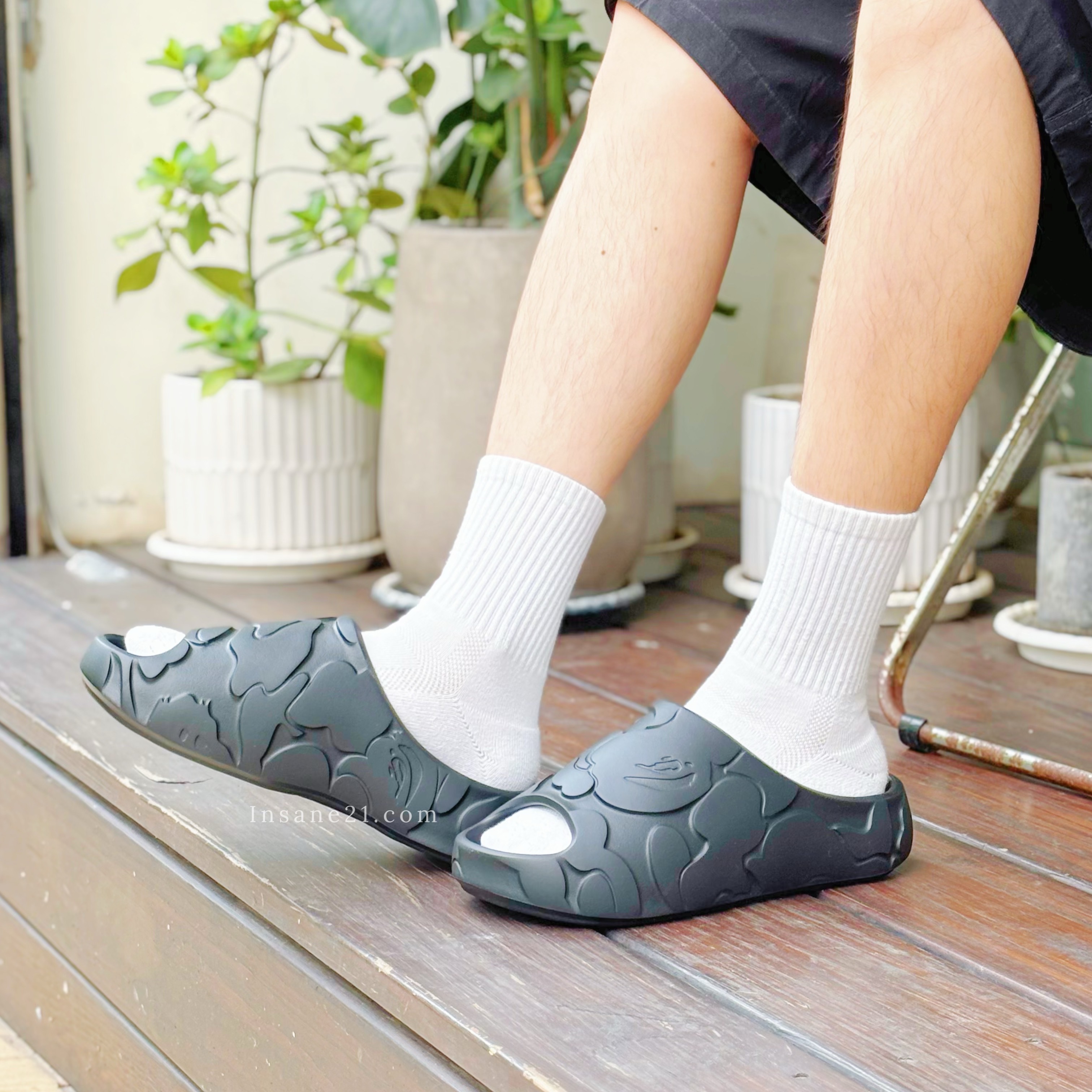 A BATHING APE BAPE SLIDE CAMO 拖鞋 休閒 潮牌 猿人 迷彩