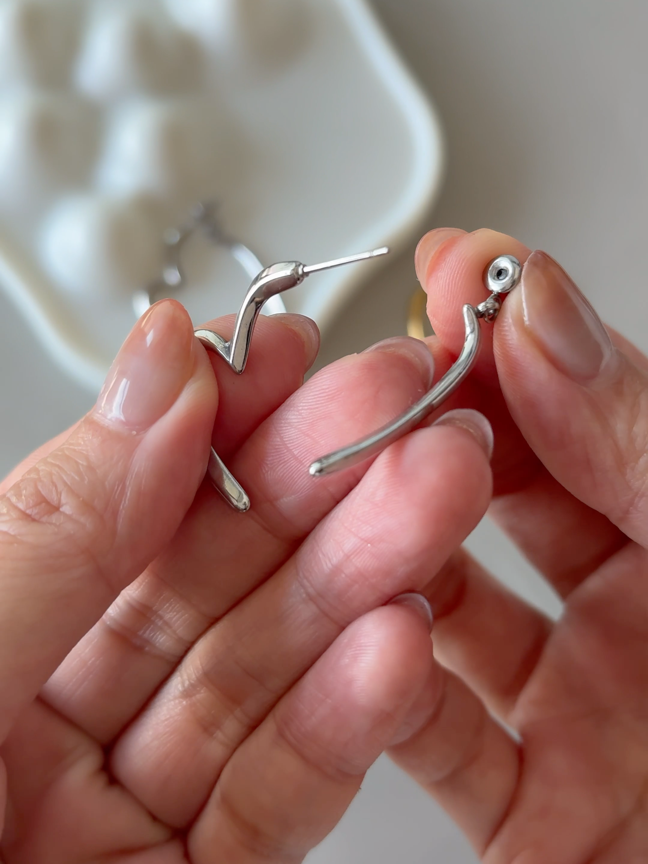 half heart pierce