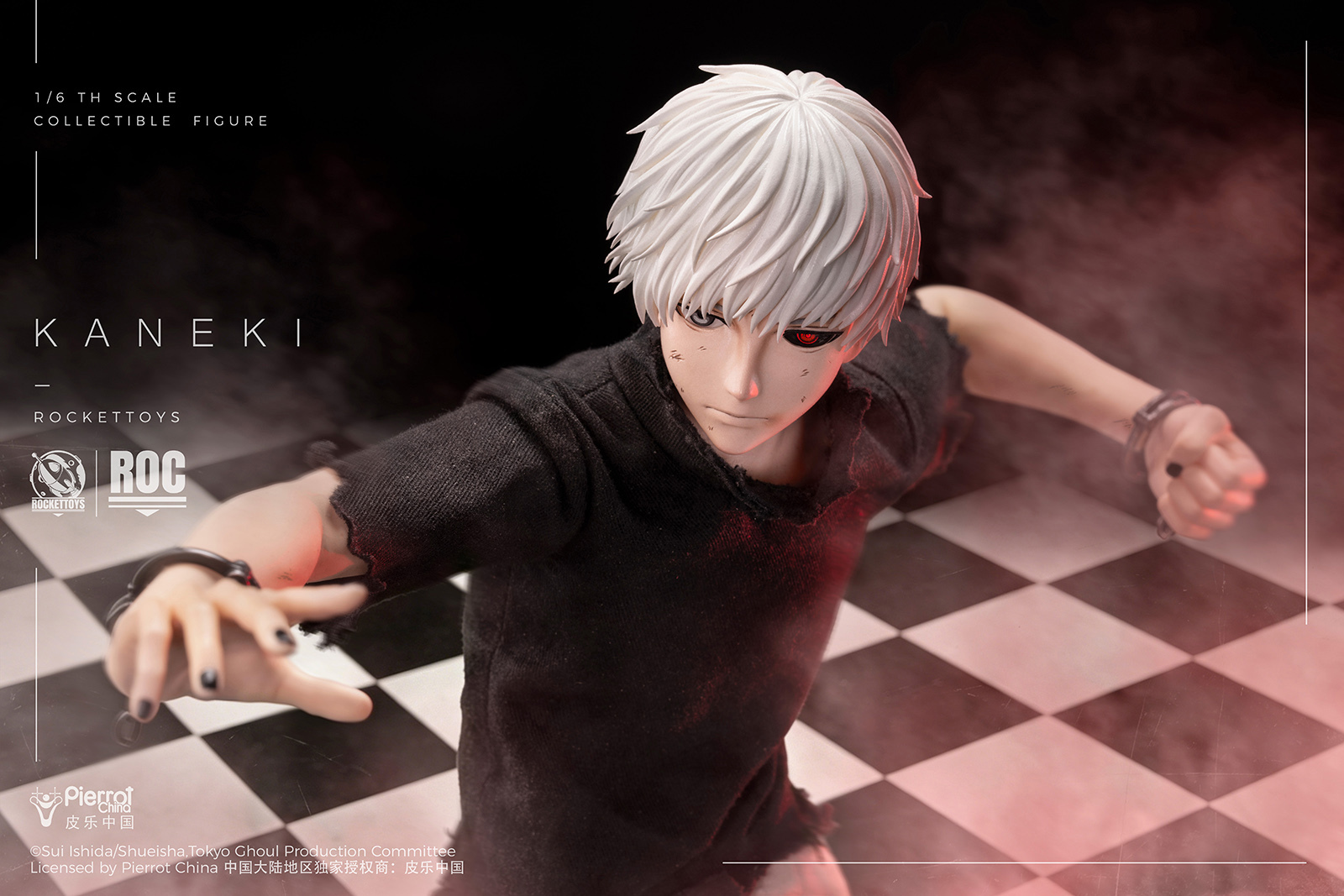 【ROCKETTOYS ROC-024 1/6 KANEKI 覺醒Ver.】