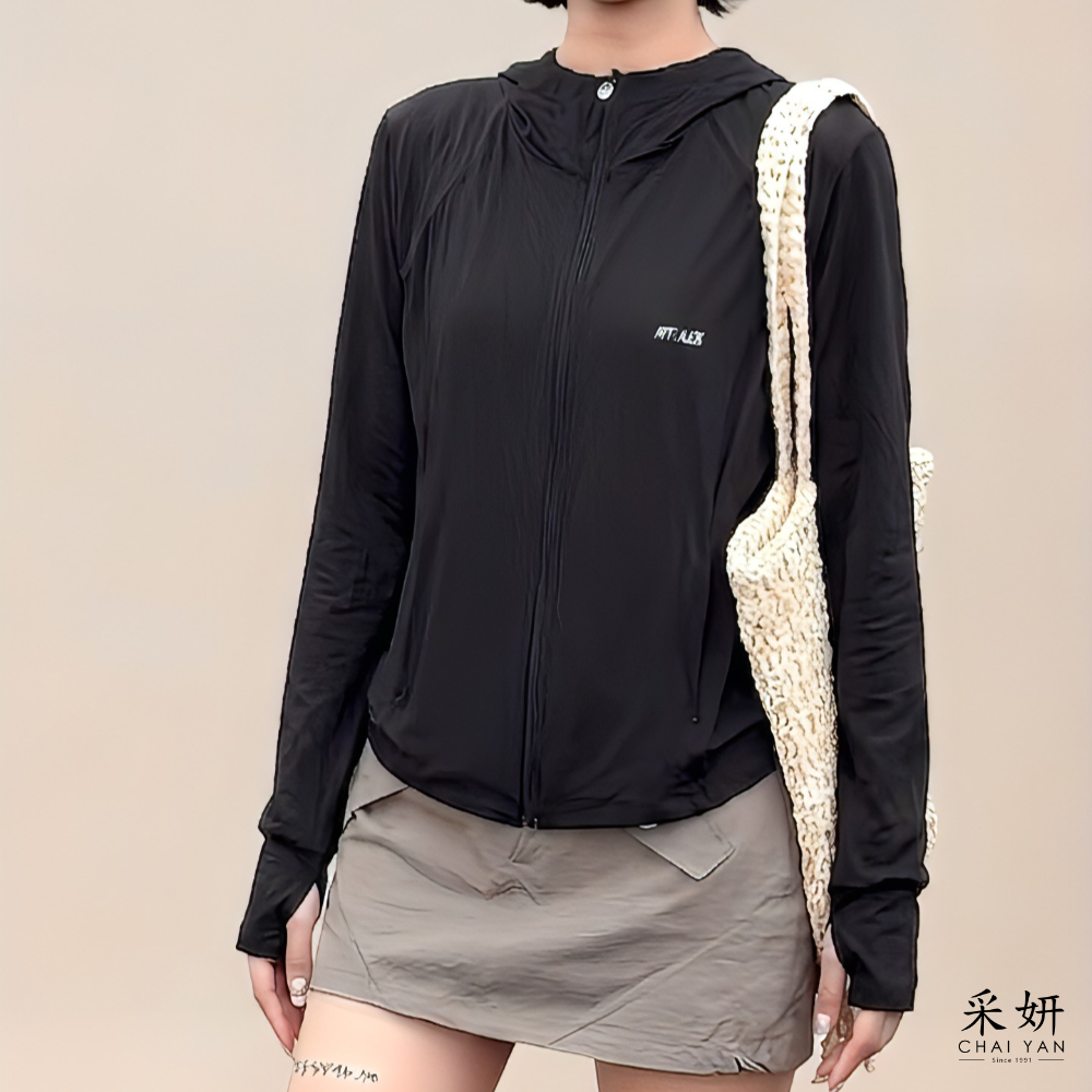 連帽帽沿防曬涼感外套