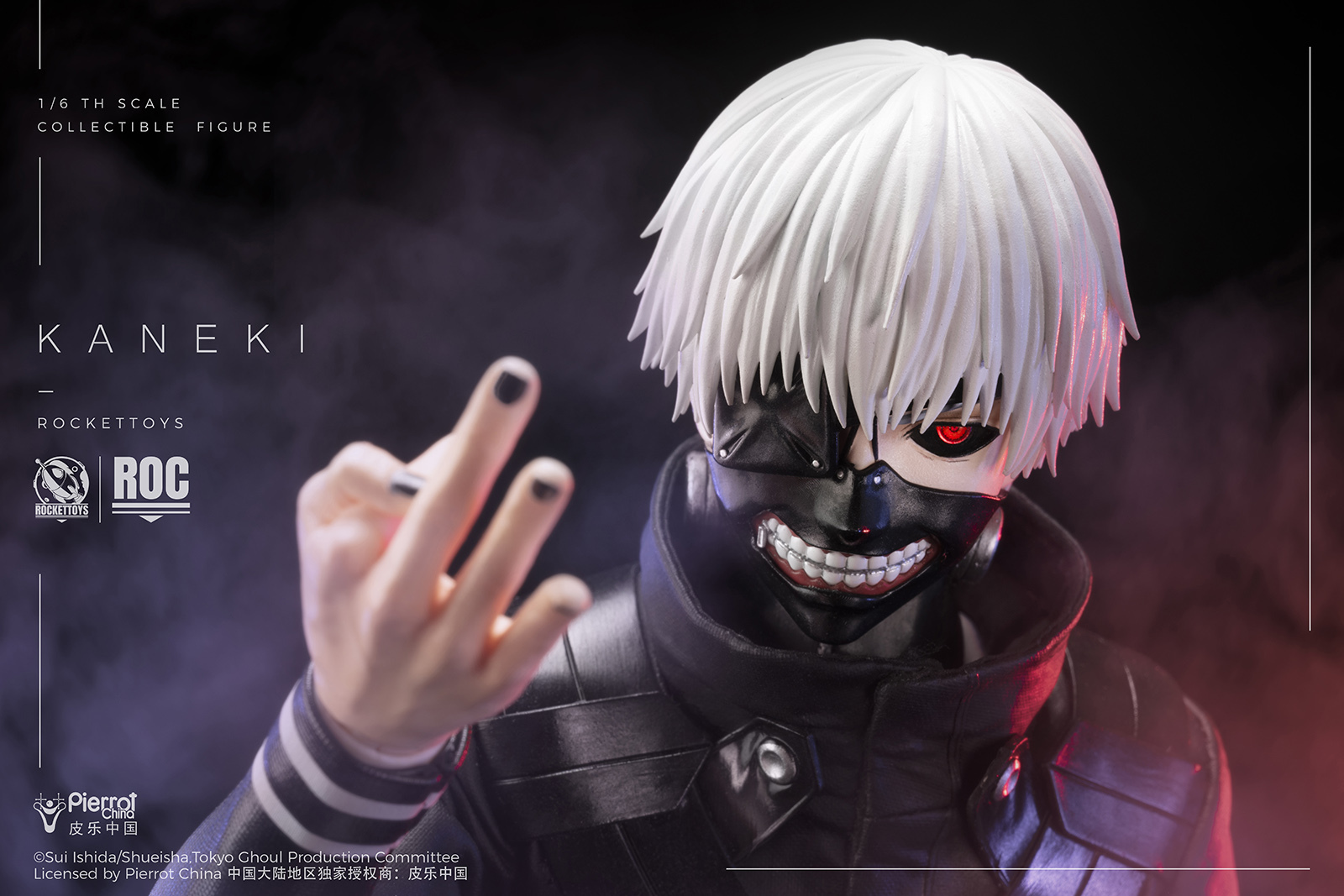 【ROCKETTOYS ROC-025 1/6 KANEKI 戰鬥服Ver.】