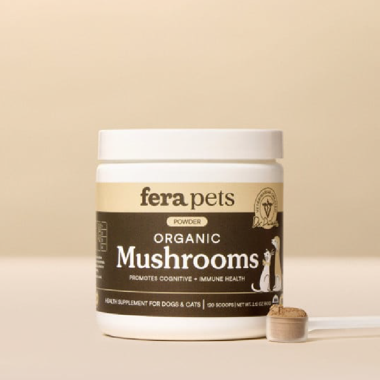Fera Pets - USDA 有機靈芝菇菌免疫力營養粉 60g