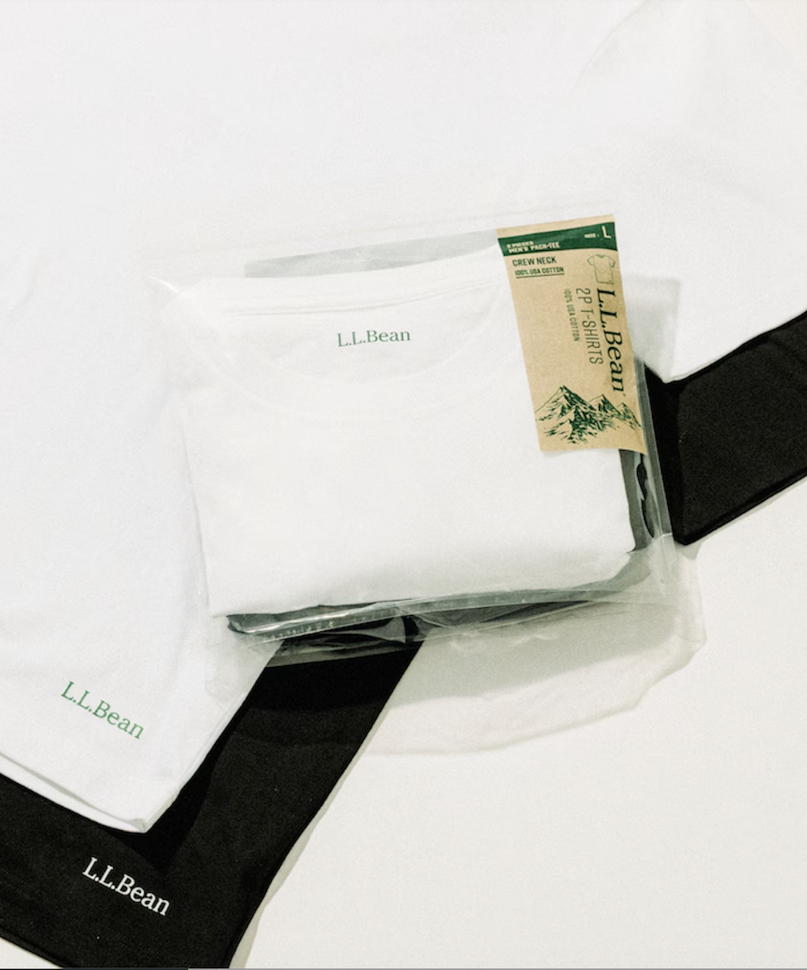 🇯🇵L.L.Bean 2-pack 美國棉 短tee JAPAN COLLECTION 限定發售