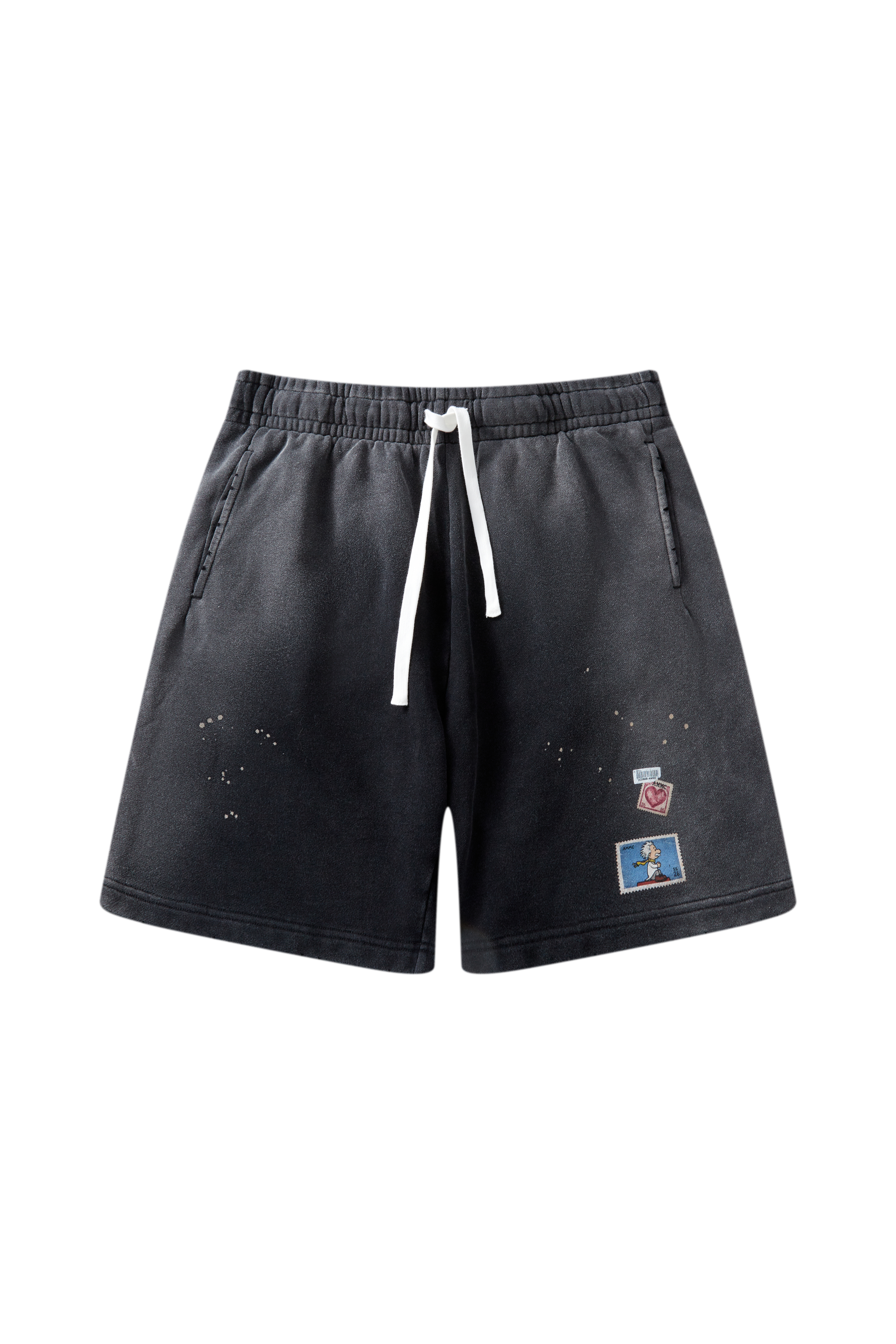 A MINIMAL CLUB BLACK BLACK SHORTS AM65SR02BK