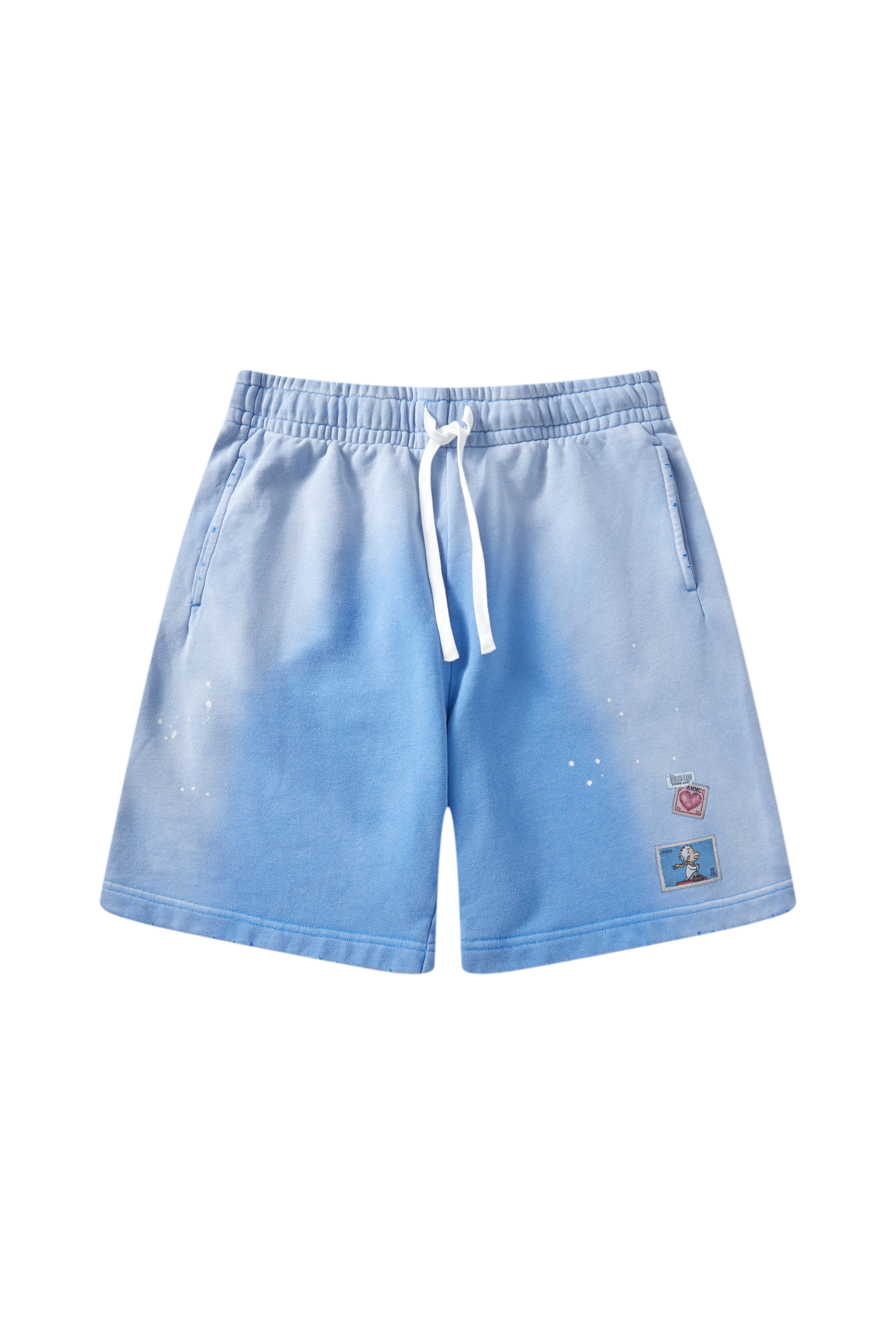 A MINIMAL CLUB BLACK BLUE SHORTS AM65SR02BU