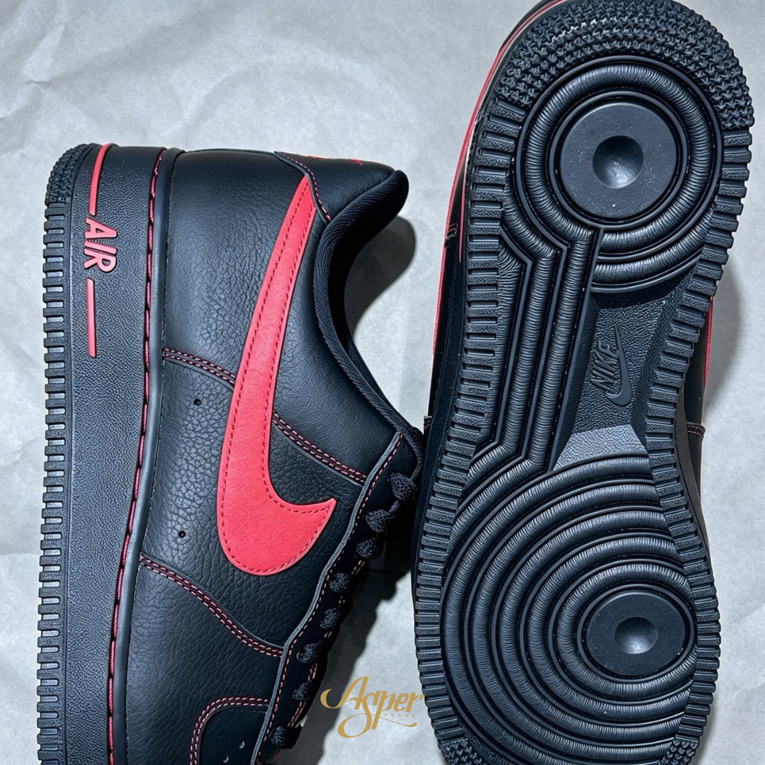 Nike Air Force 1 Low '07 LV8 CNY 休閒鞋 黑紅 馬年限定 HQ2037-005