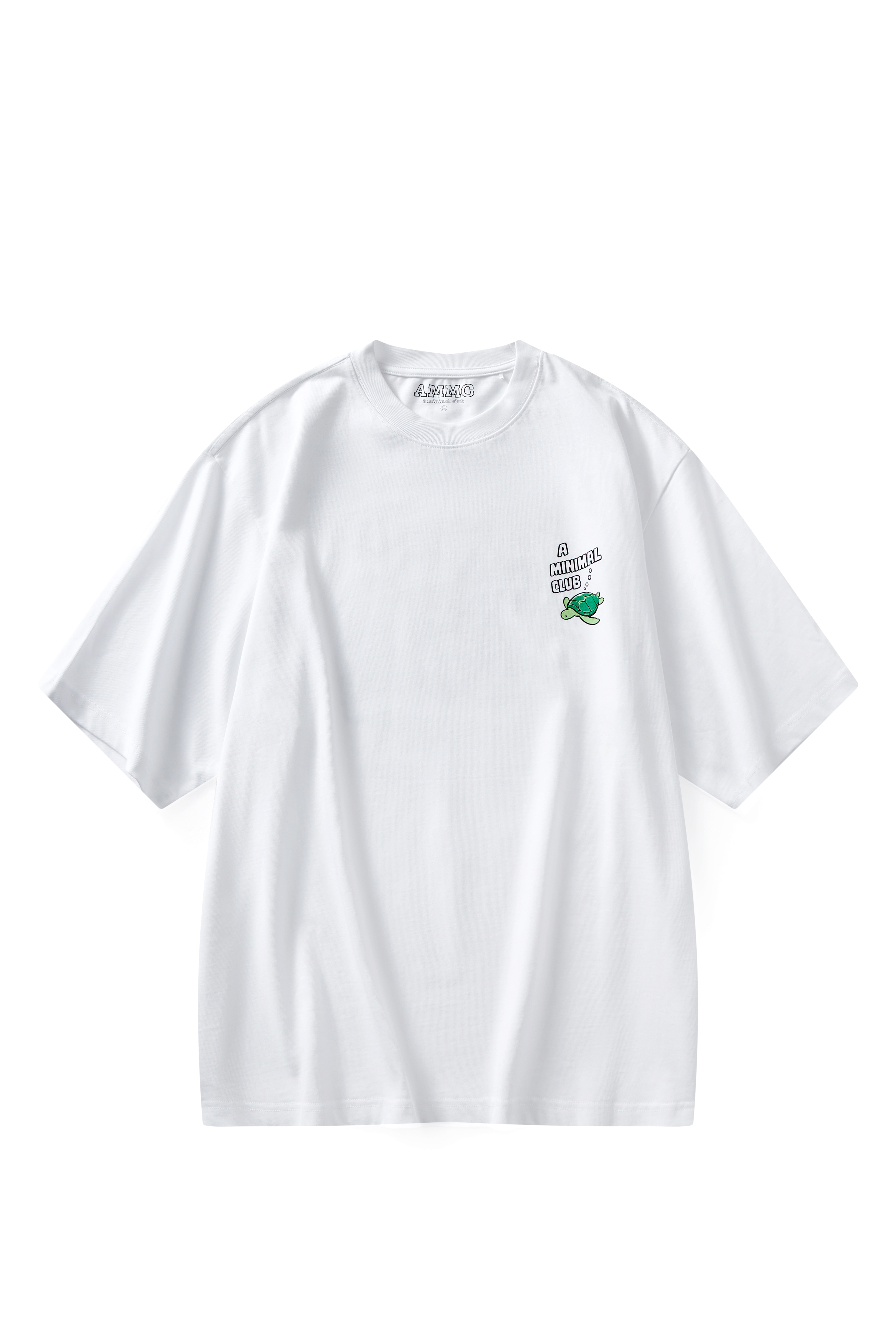 A MINIMAL CLUB WHITE LOGO TEE AM65TE13WT