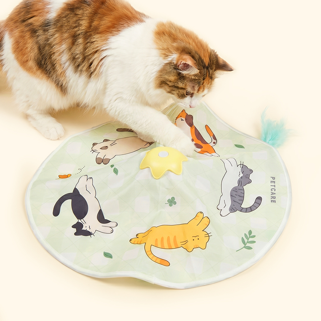 PETCARE｜魔力捕星盤 貓咪智能玩具（4種配件 8種玩法）