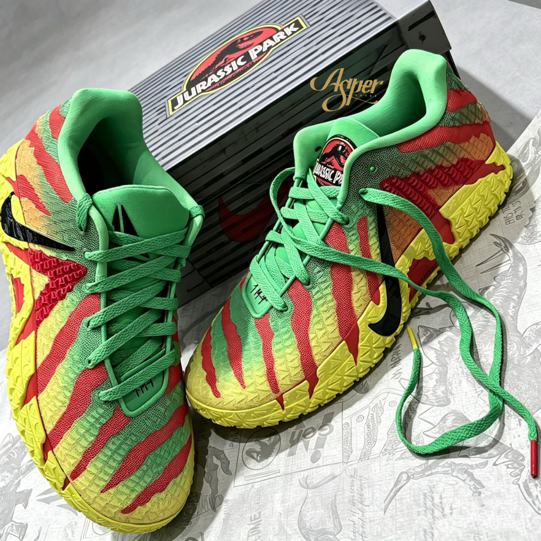 Nike Ja 3 "Jurassic Park Explorer" 恐龍 侏儸紀公園 籃球鞋 黃綠紅 IU7239-300