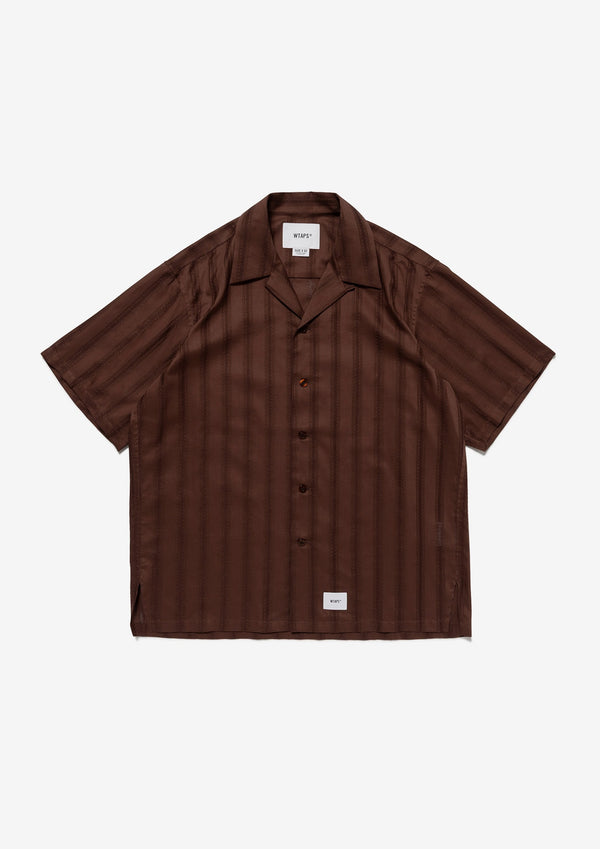 『代購商品』2026SS WTAPS FRIO 02 / SS / COTTON. LENO CLOTH. TEXTILE 條紋 襯衫 261CWDT-SHM07