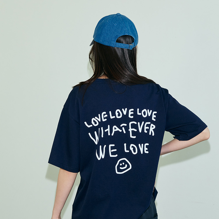 20S T SHIRT WE LOVE NAVY