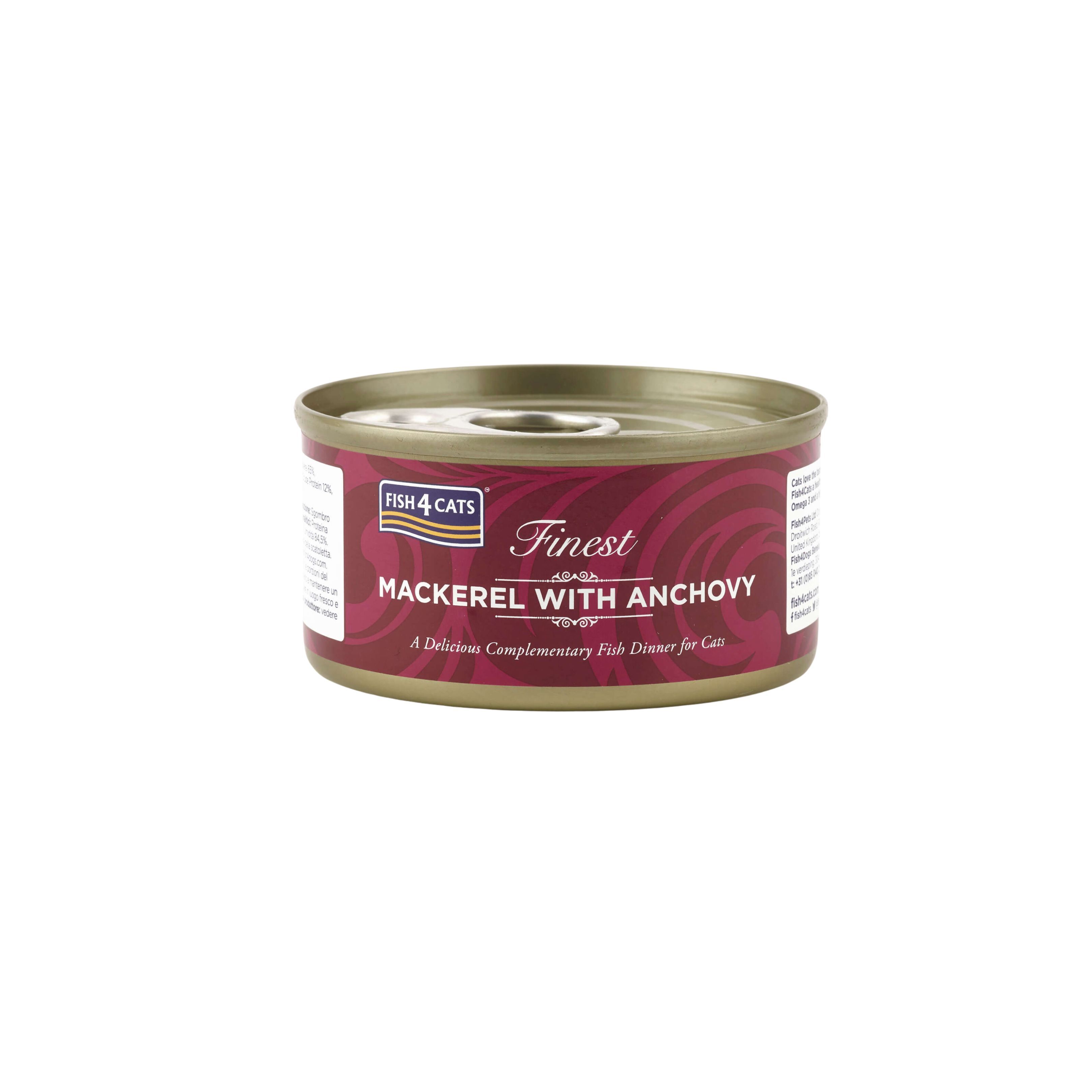 Fish4Cats Finest 鯖魚塊鳳尾魚貓罐頭 70g