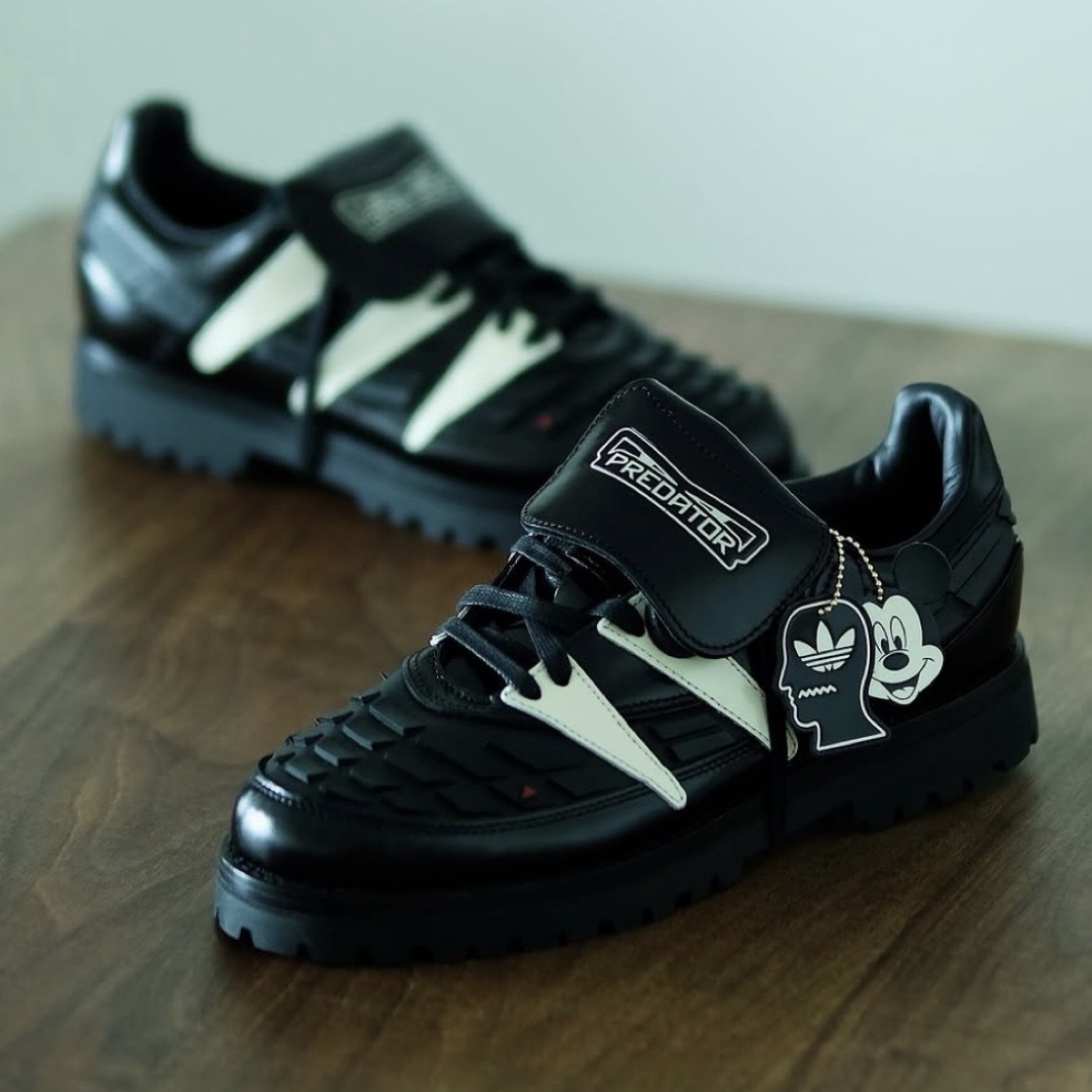 ADIDAS x BRAIN DEAD x DISNEY 黑 足球風 復古休閒 聯名款 KJ4289
