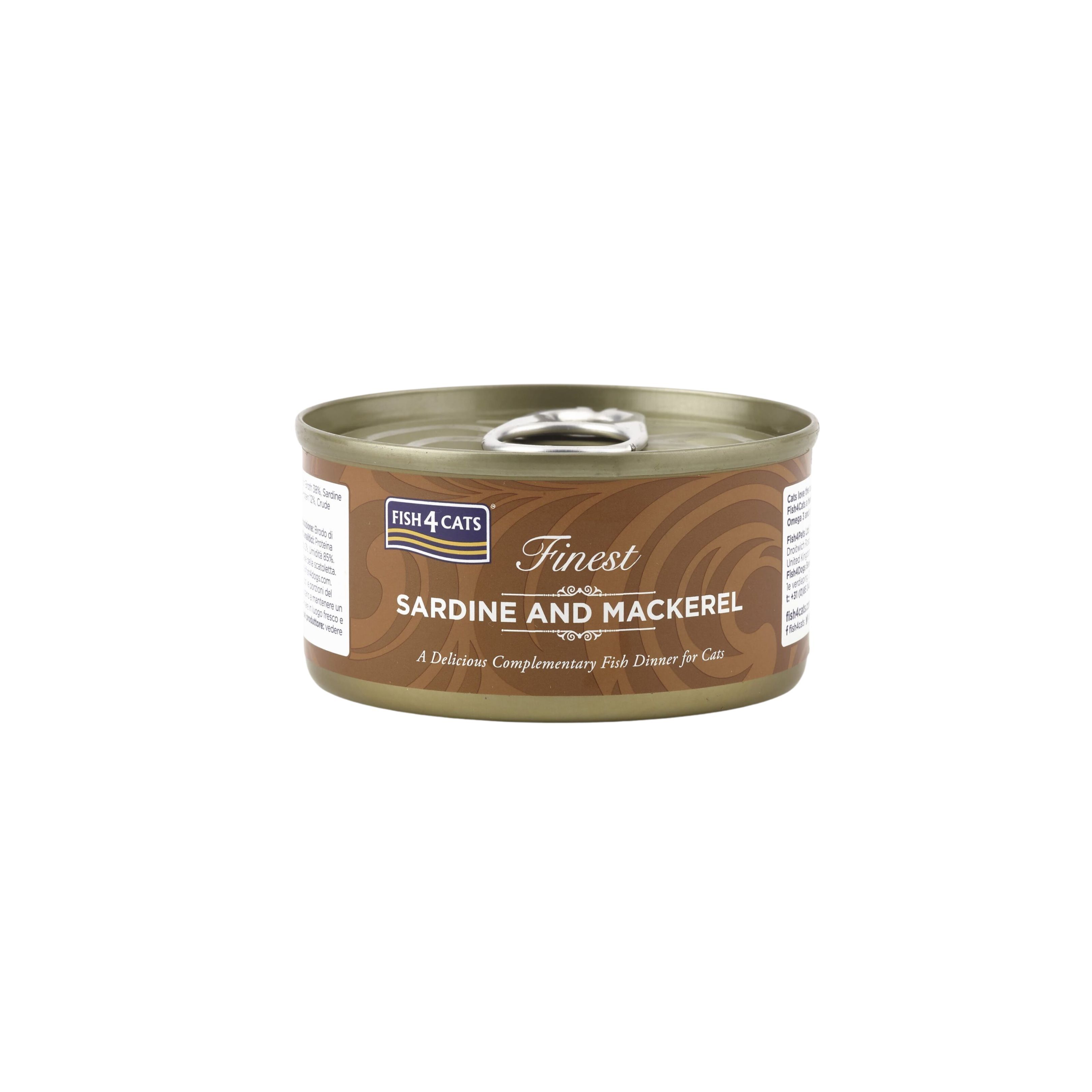 Fish4Cats Finest 沙甸魚鯖魚貓罐頭 70g