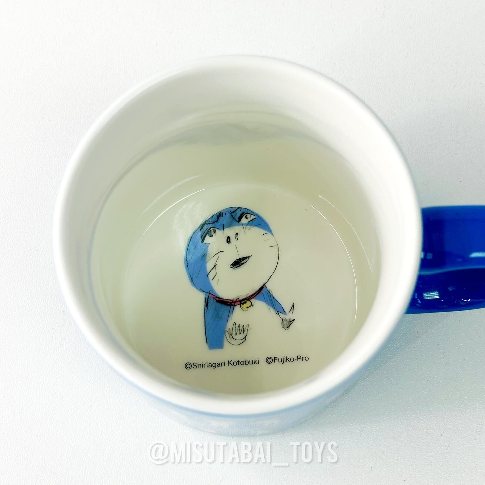Doraemon x Shiriagari Kotobuki Blue Mug