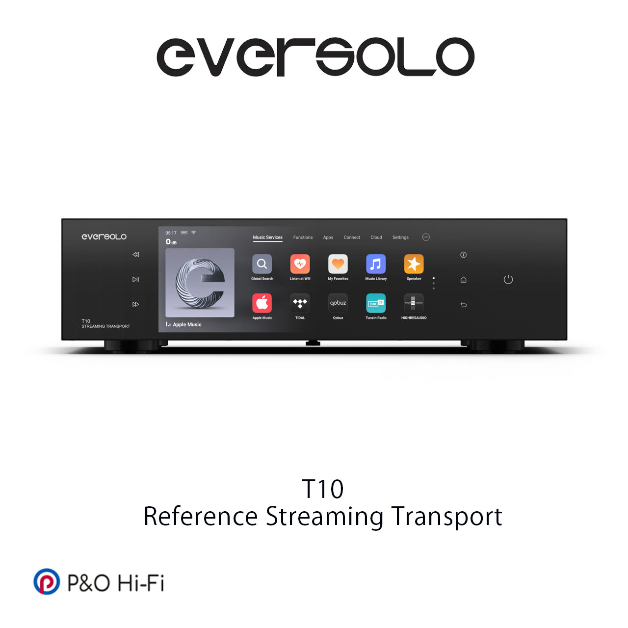 Eversolo T10 參考級串流轉盤