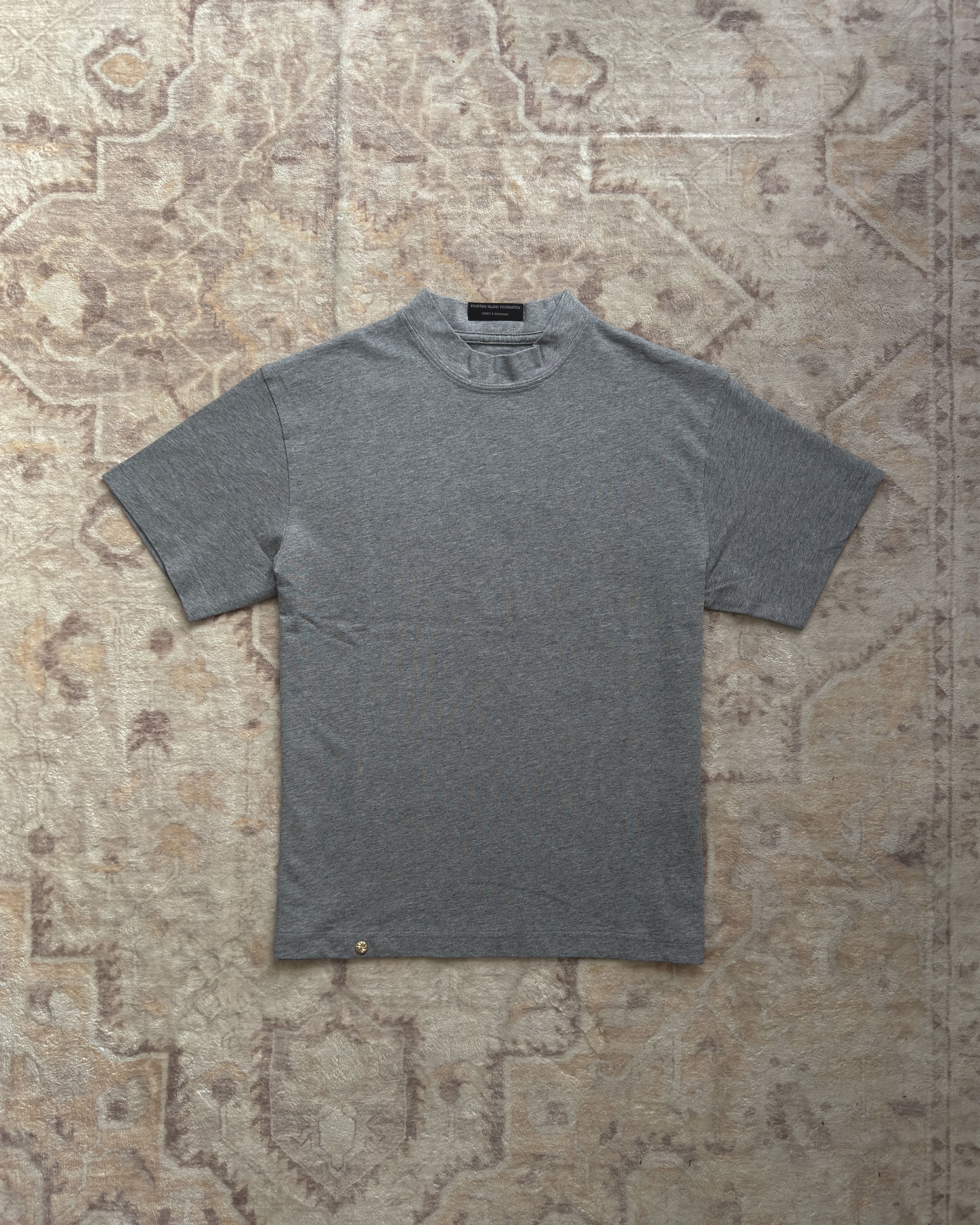 Fountain Island Foundation｜F05 Slim Fit T-shirt 2.0 (Gray)