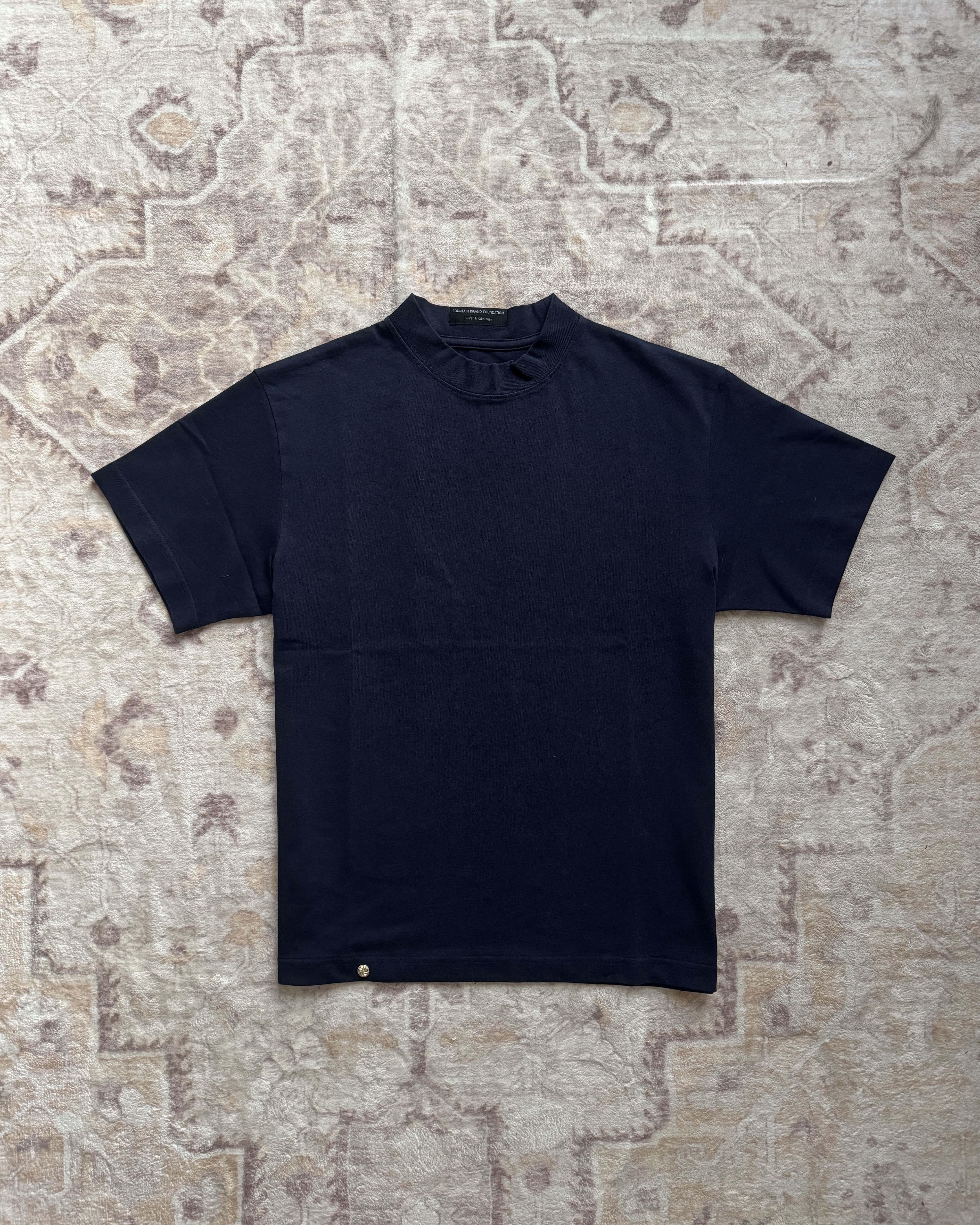 Fountain Island Foundation｜F05 Slim Fit T-shirt 2.0 (Navy)