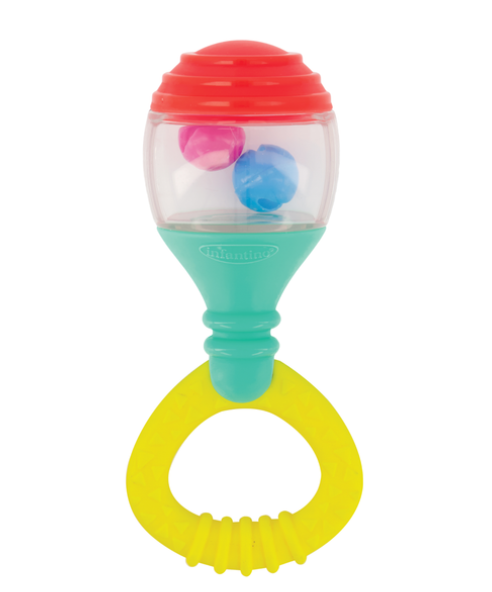 INFANTINO 樂器牙膠玩具  音樂沙槌